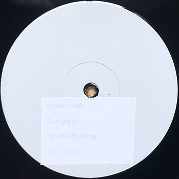 AGNETHA FÄLTSKOG - Som jag är Swe-orig TEST PRESSING! LP 2017