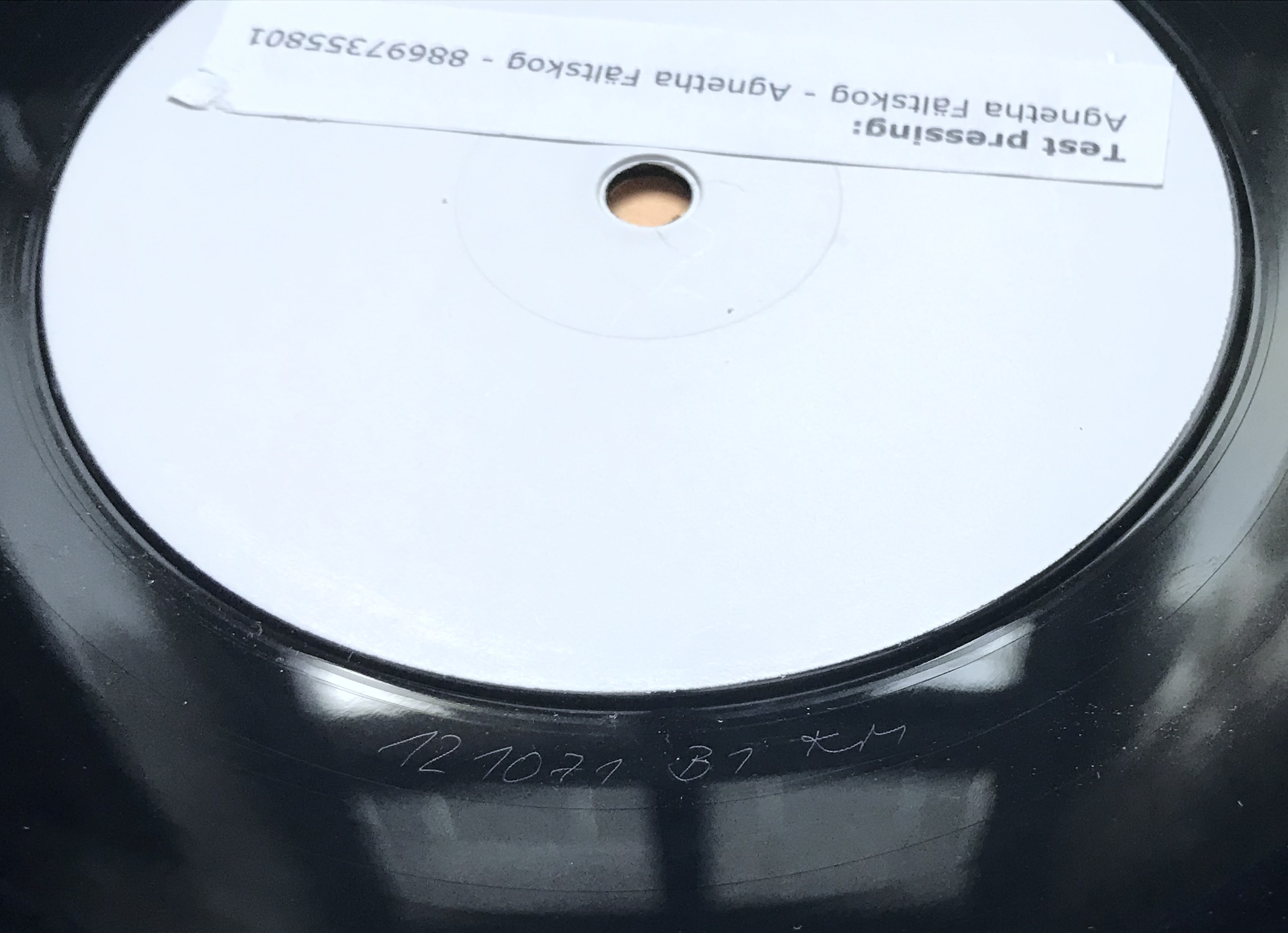 AGNETHA FÄLTSKOG - "same" Swe-orig TEST PRESSING! LP 2016 - 3