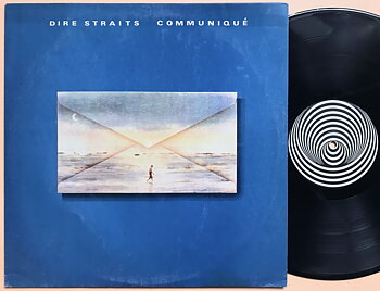 DIRE STRAITS - Communiqué Indien-orig LP 1979