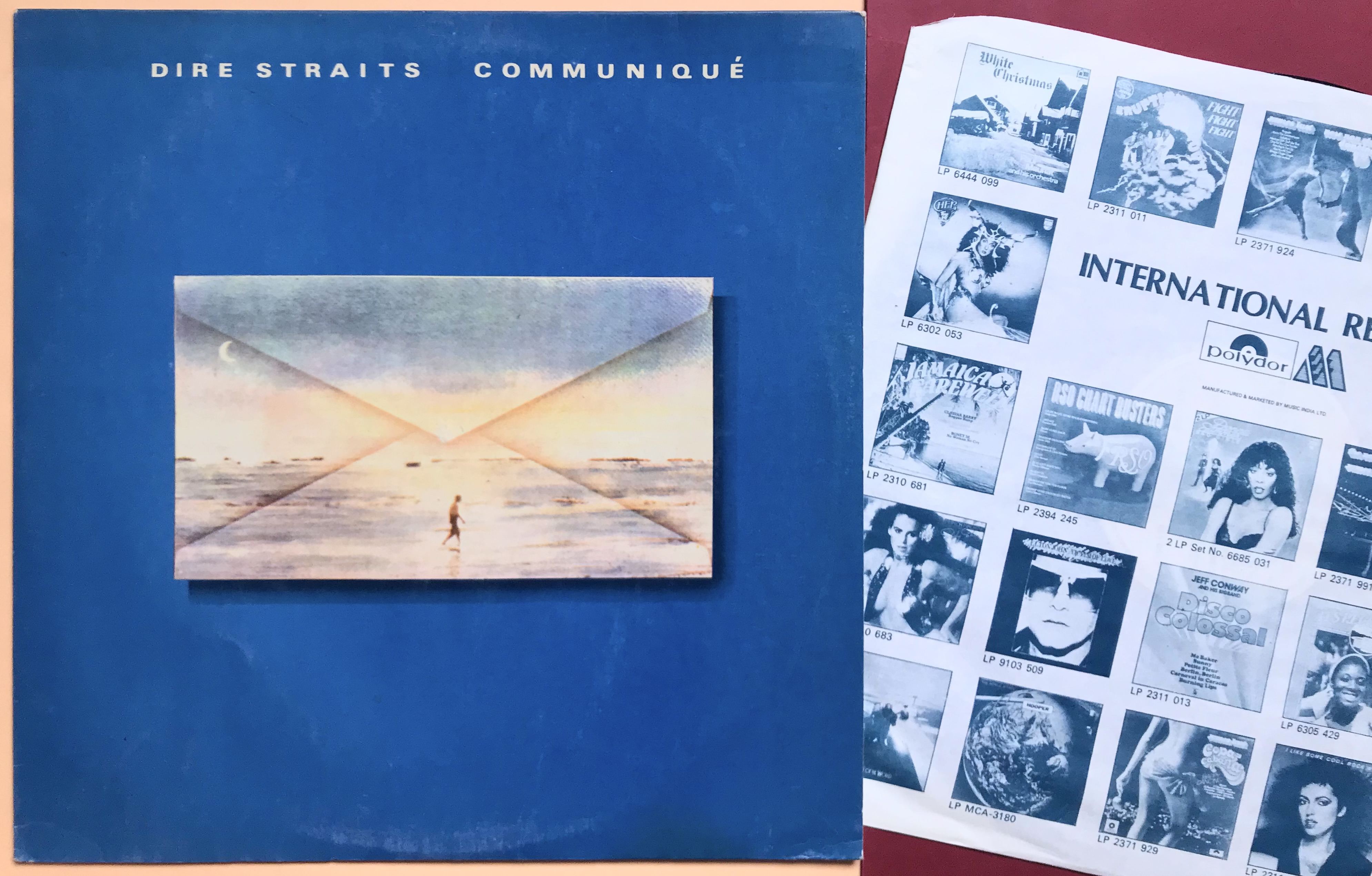 DIRE STRAITS - Communiqué India orig LP 1979 - 2