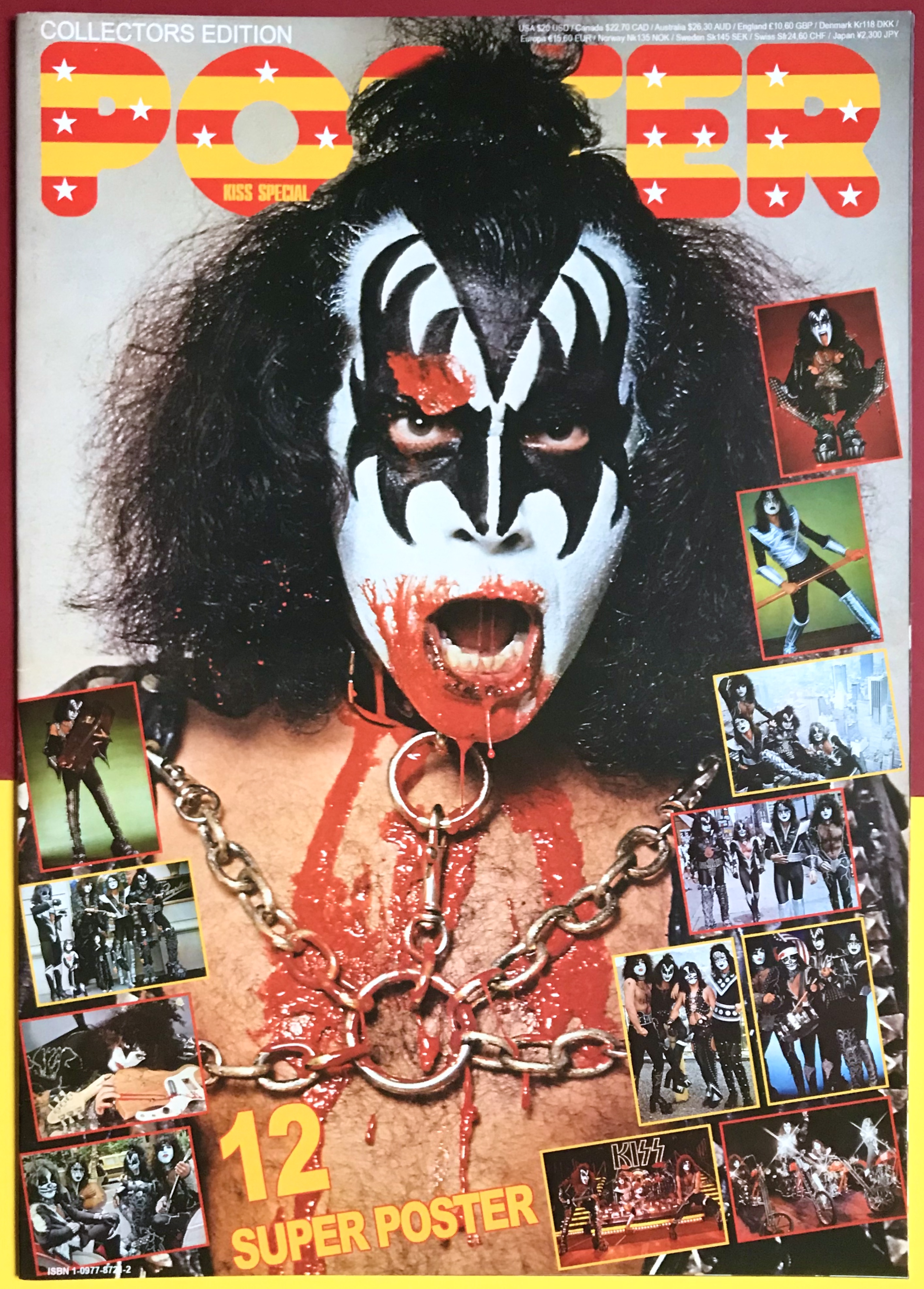 POSTER mag - KISS Special / GENE cover "Collectors edition"