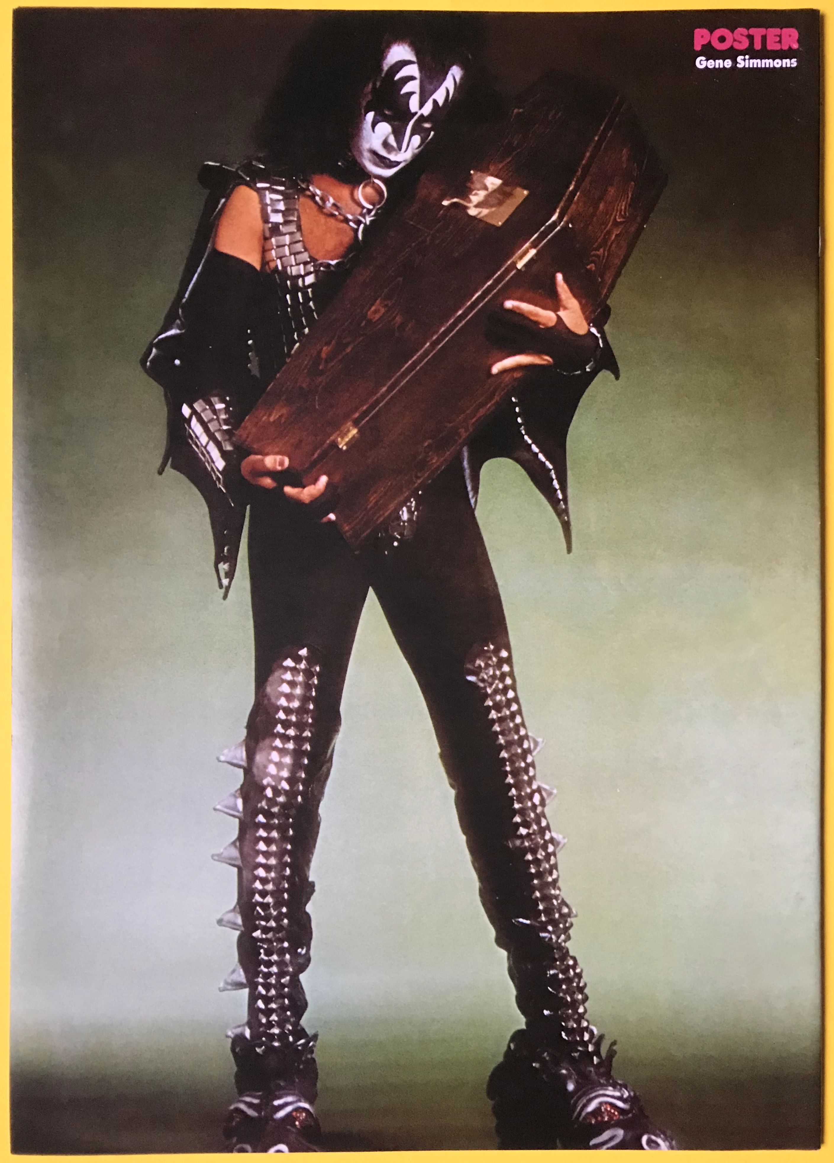 POSTER mag - KISS Special / GENE cover "Collectors edition" - 2