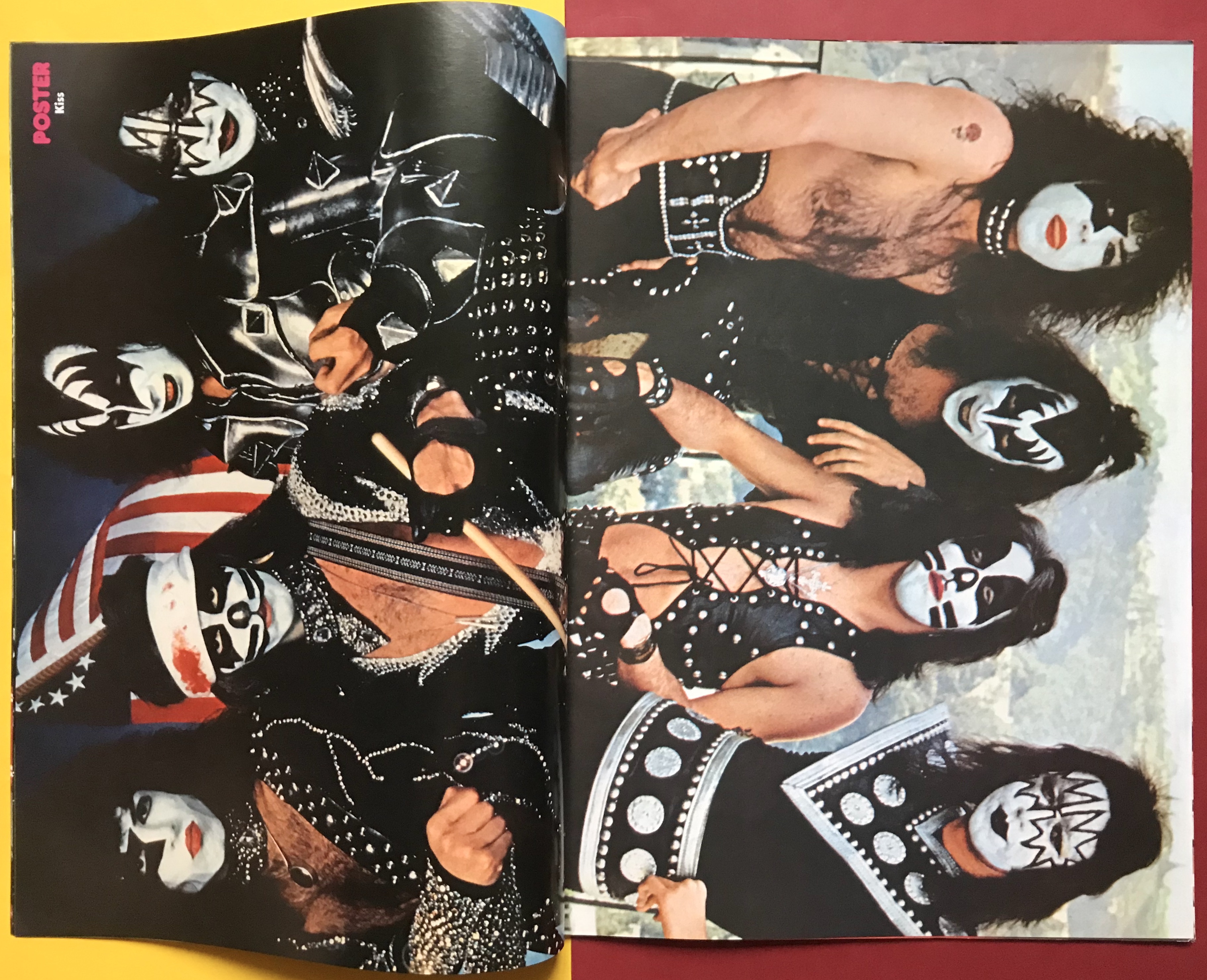 POSTER mag - KISS Special / GENE cover "Collectors edition" - 6