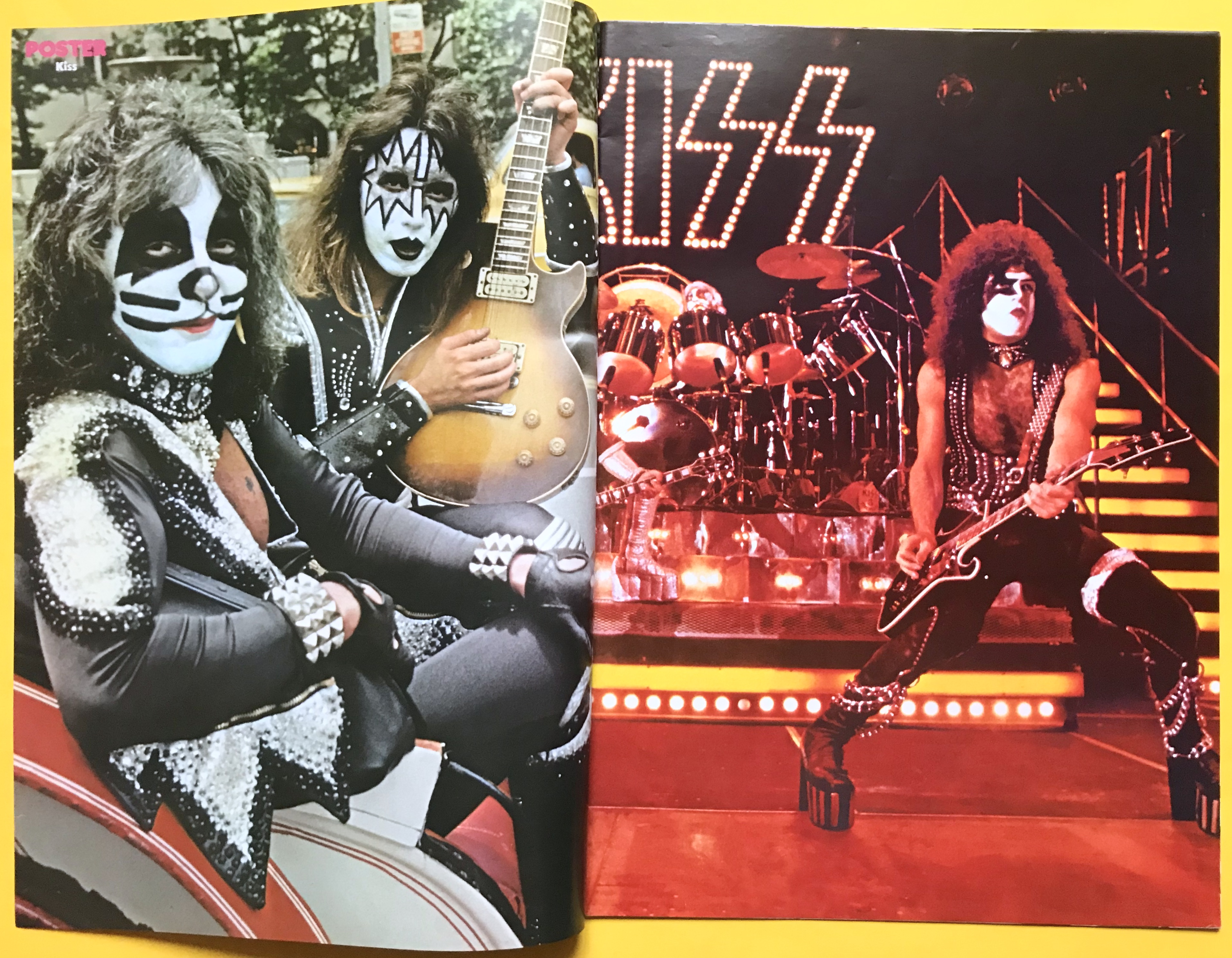 POSTER mag - KISS Special / GENE cover "Collectors edition" - 3