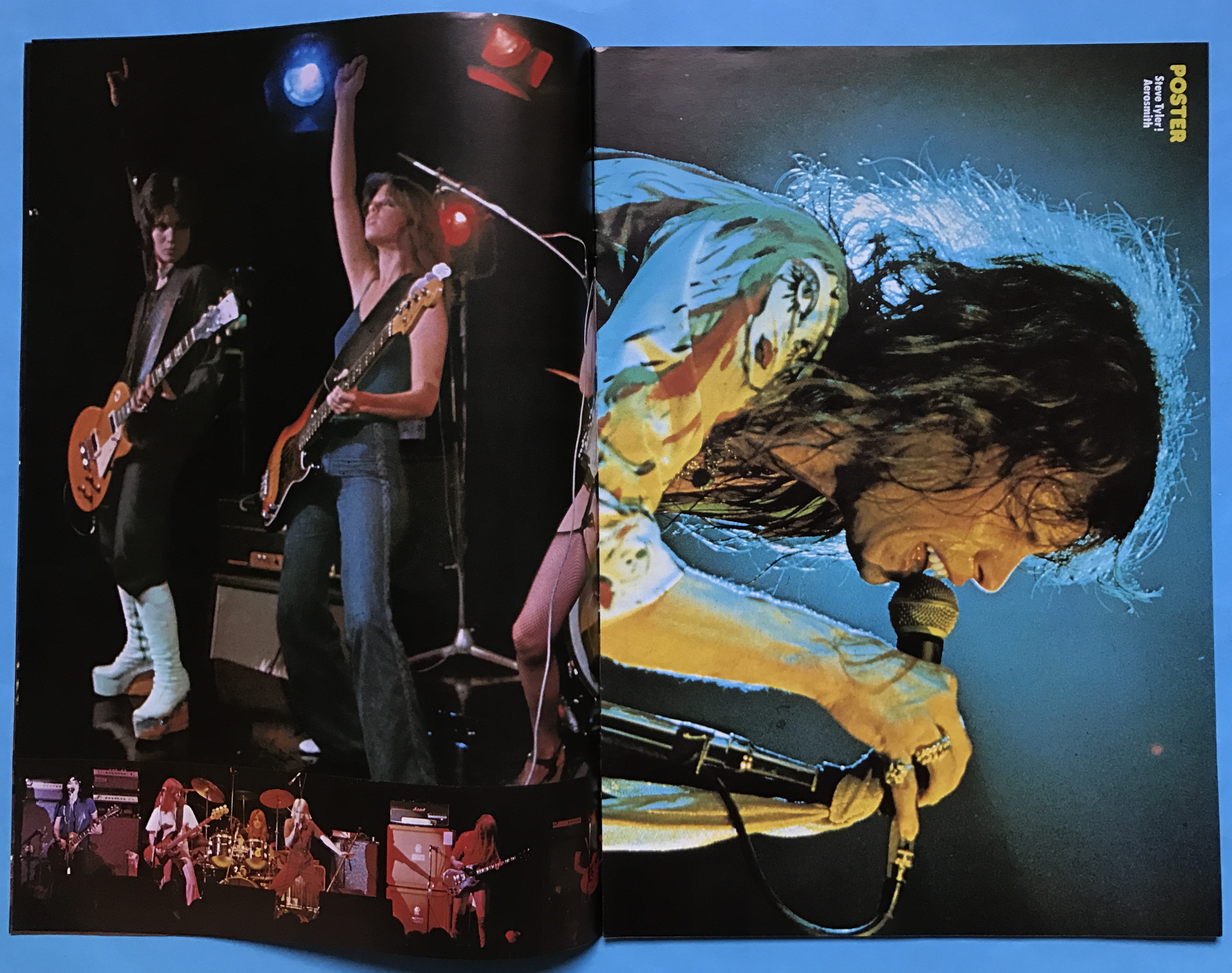 TIDNINGEN POSTER - No 11 1976 ALICE COOPER omslag OVIKT / NYSKICK!! - 4