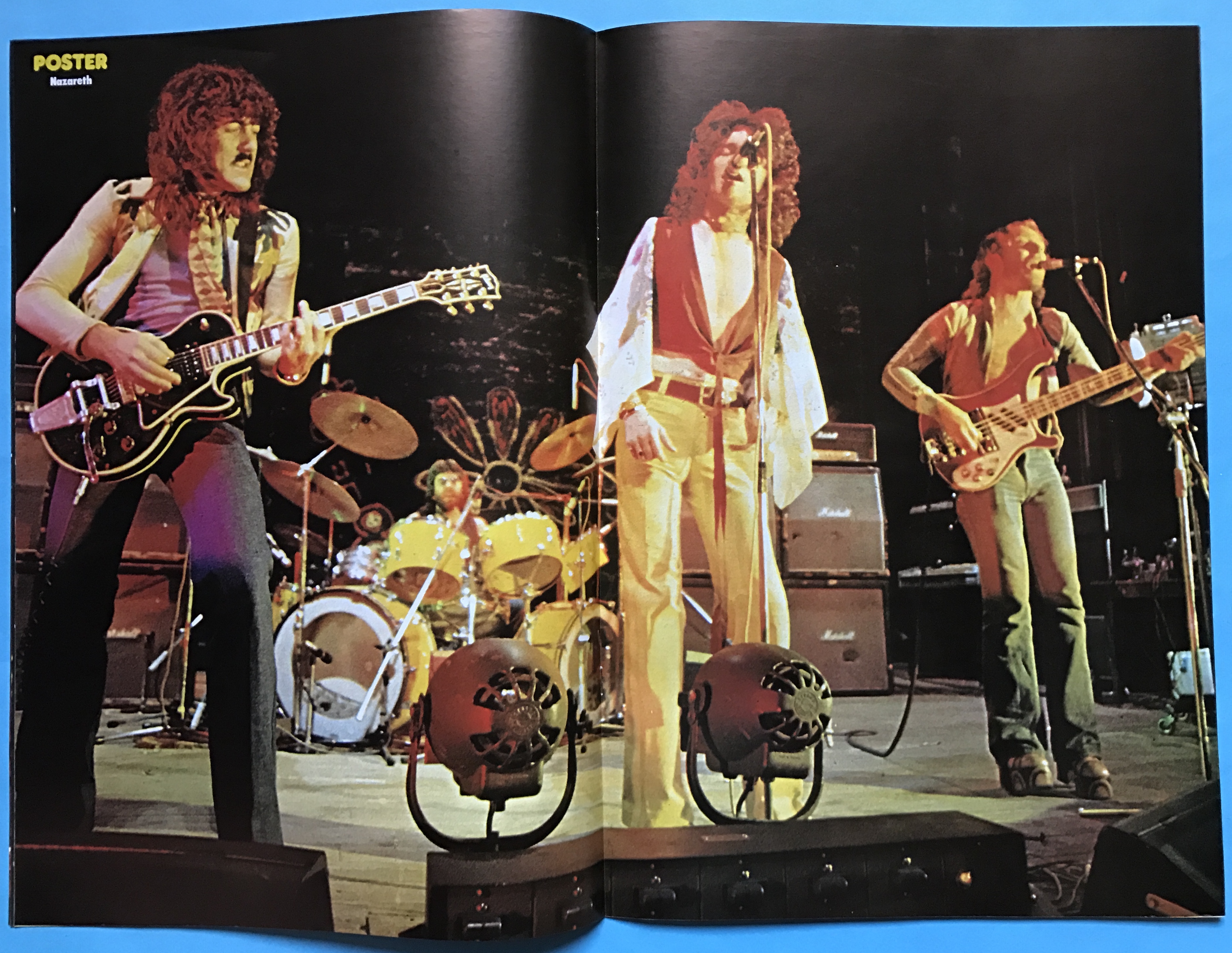 TIDNINGEN POSTER - No 11 1976 ALICE COOPER omslag OVIKT / NYSKICK!! - 6