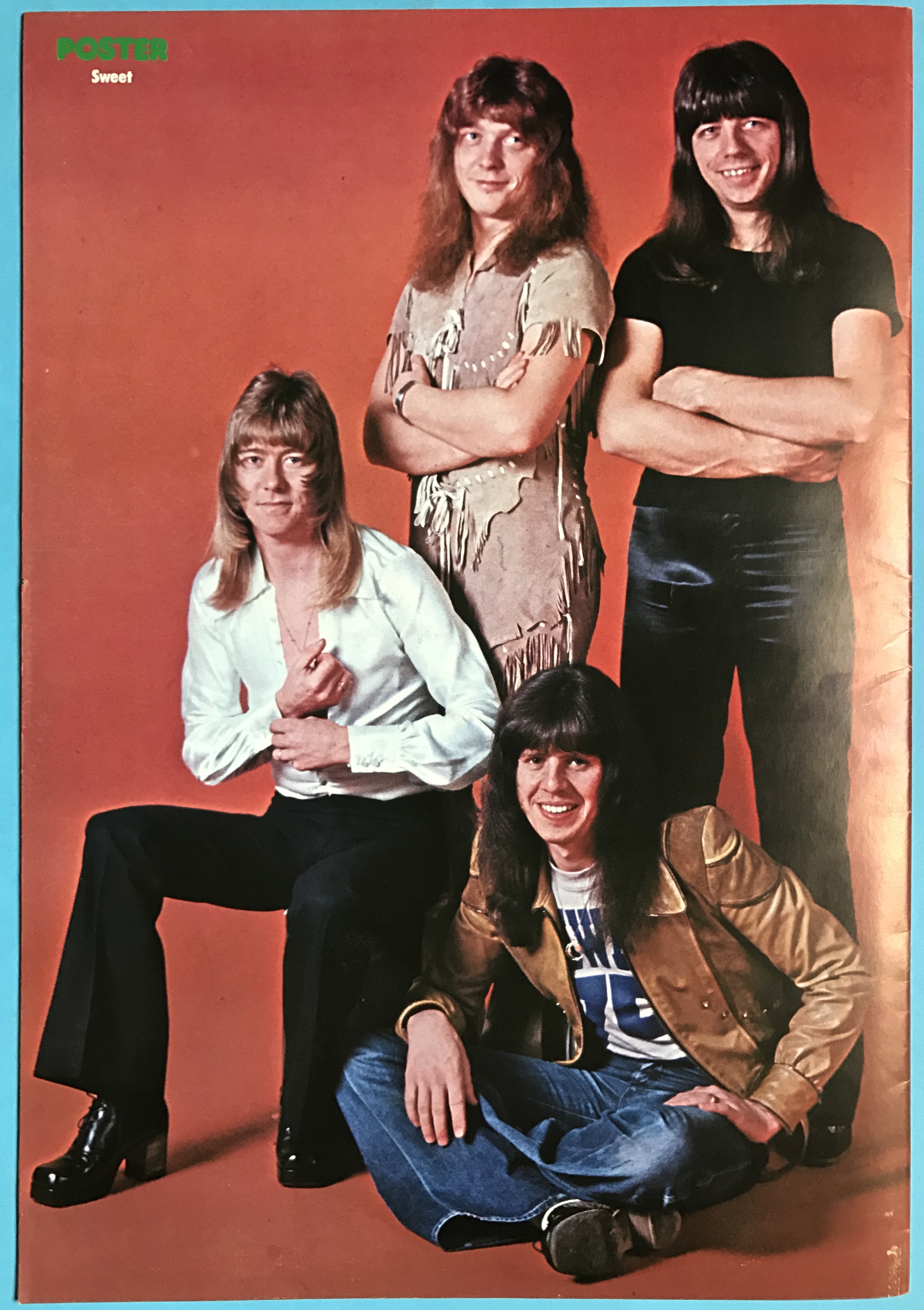 TIDNINGEN POSTER - No 11 1976 ALICE COOPER omslag OVIKT / NYSKICK!! - 9