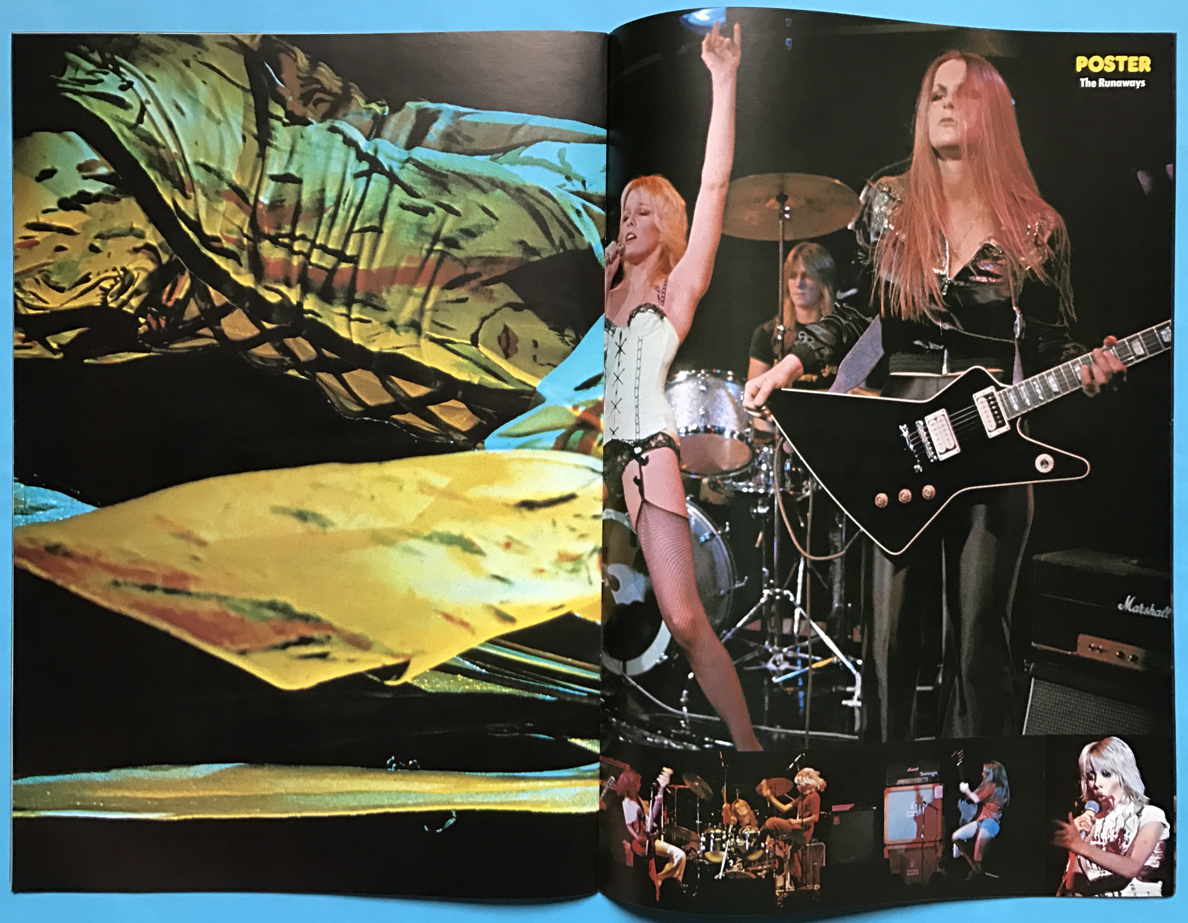 TIDNINGEN POSTER - No 11 1976 ALICE COOPER omslag OVIKT / NYSKICK!! - 8