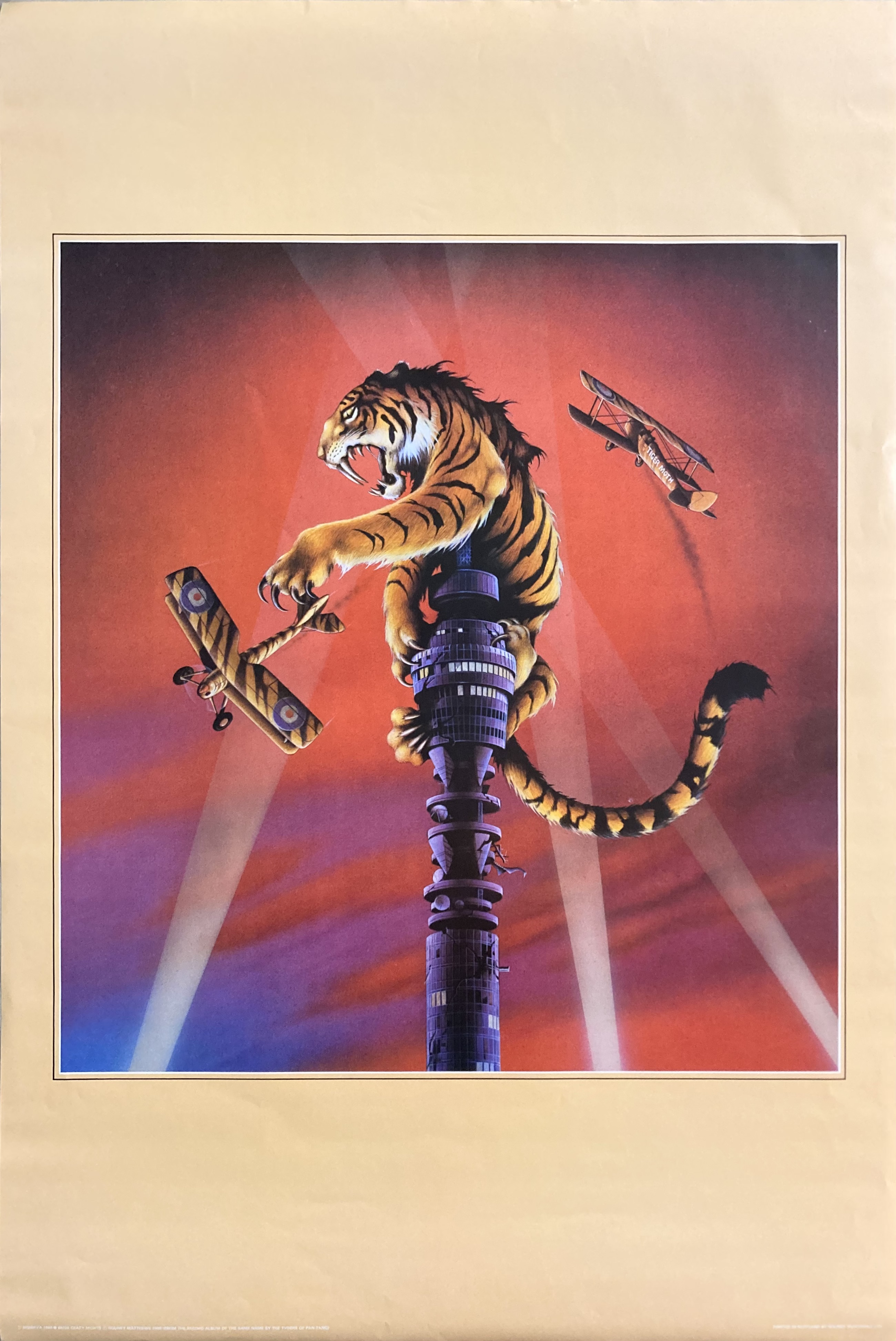 TYGERS OF PAN TANG (1981) Poster