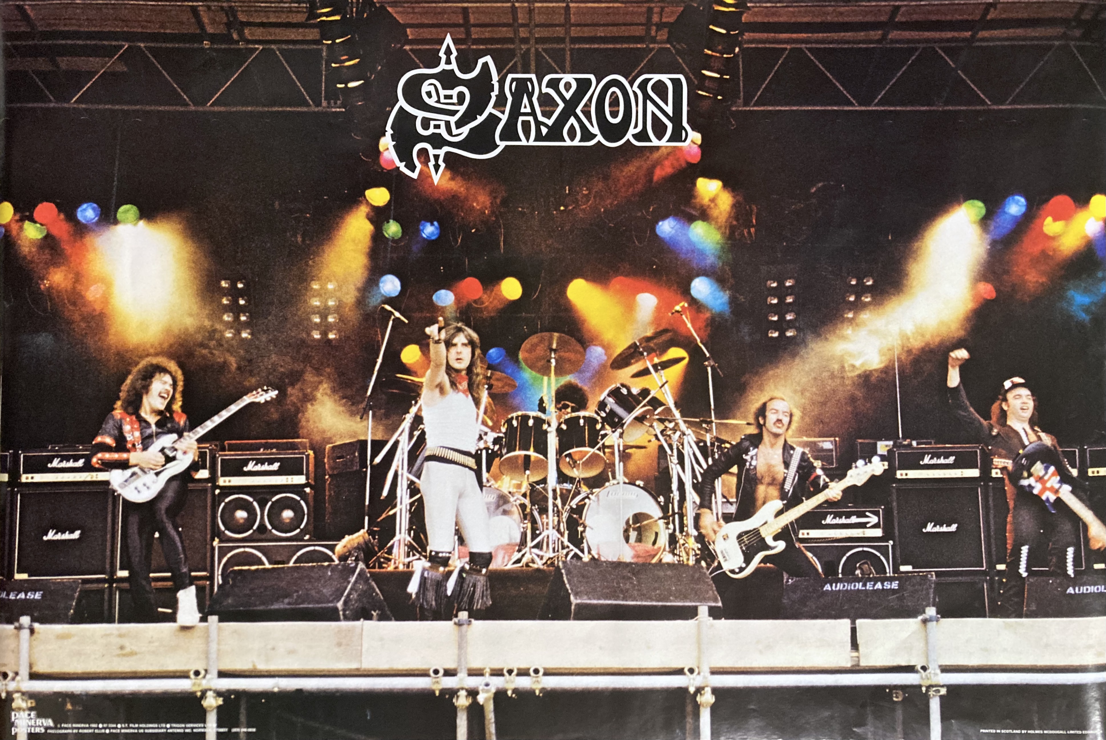 SAXON (1982) Affisch - 2