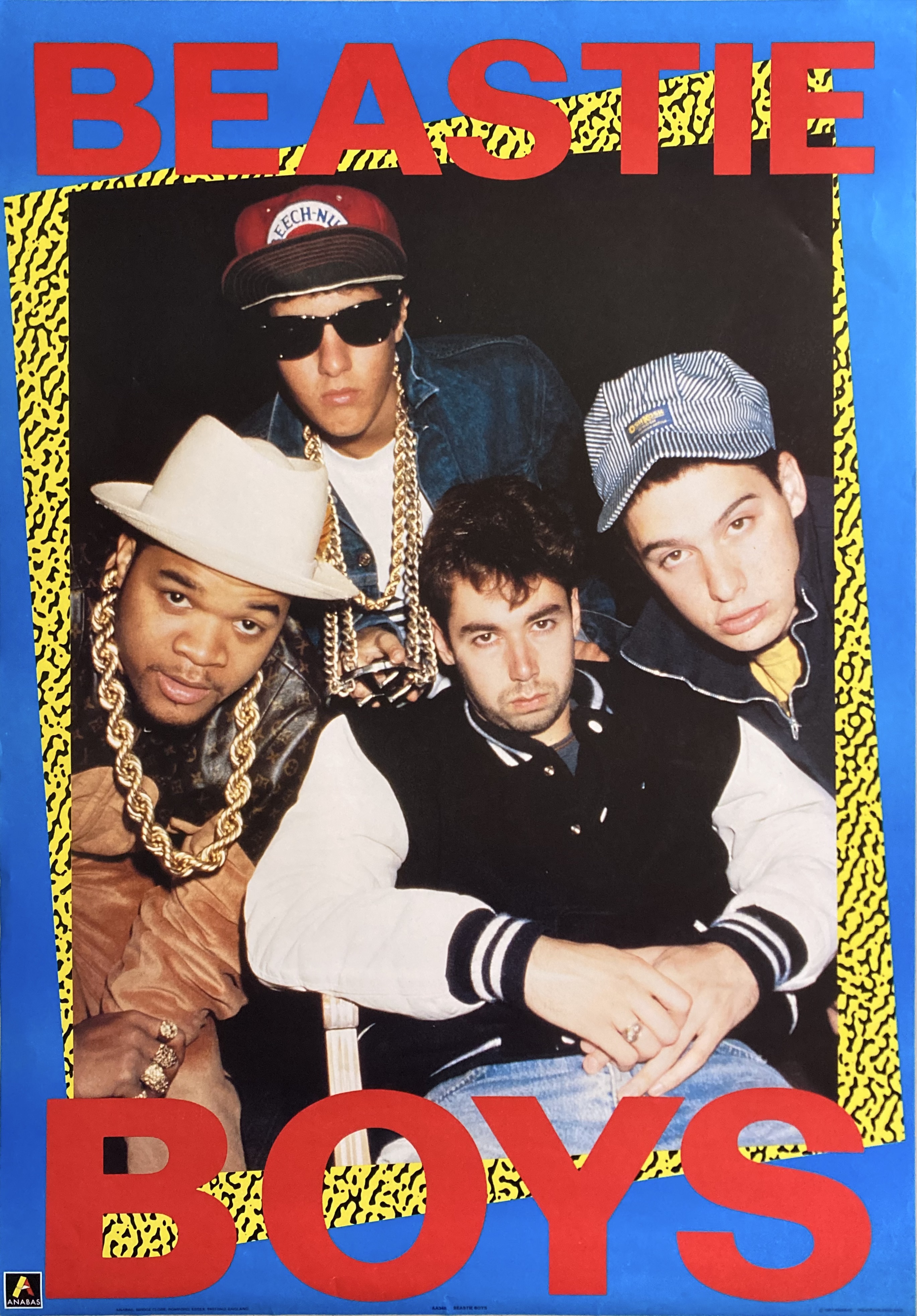 BEASTIE BOYS  (1986) Poster - 2