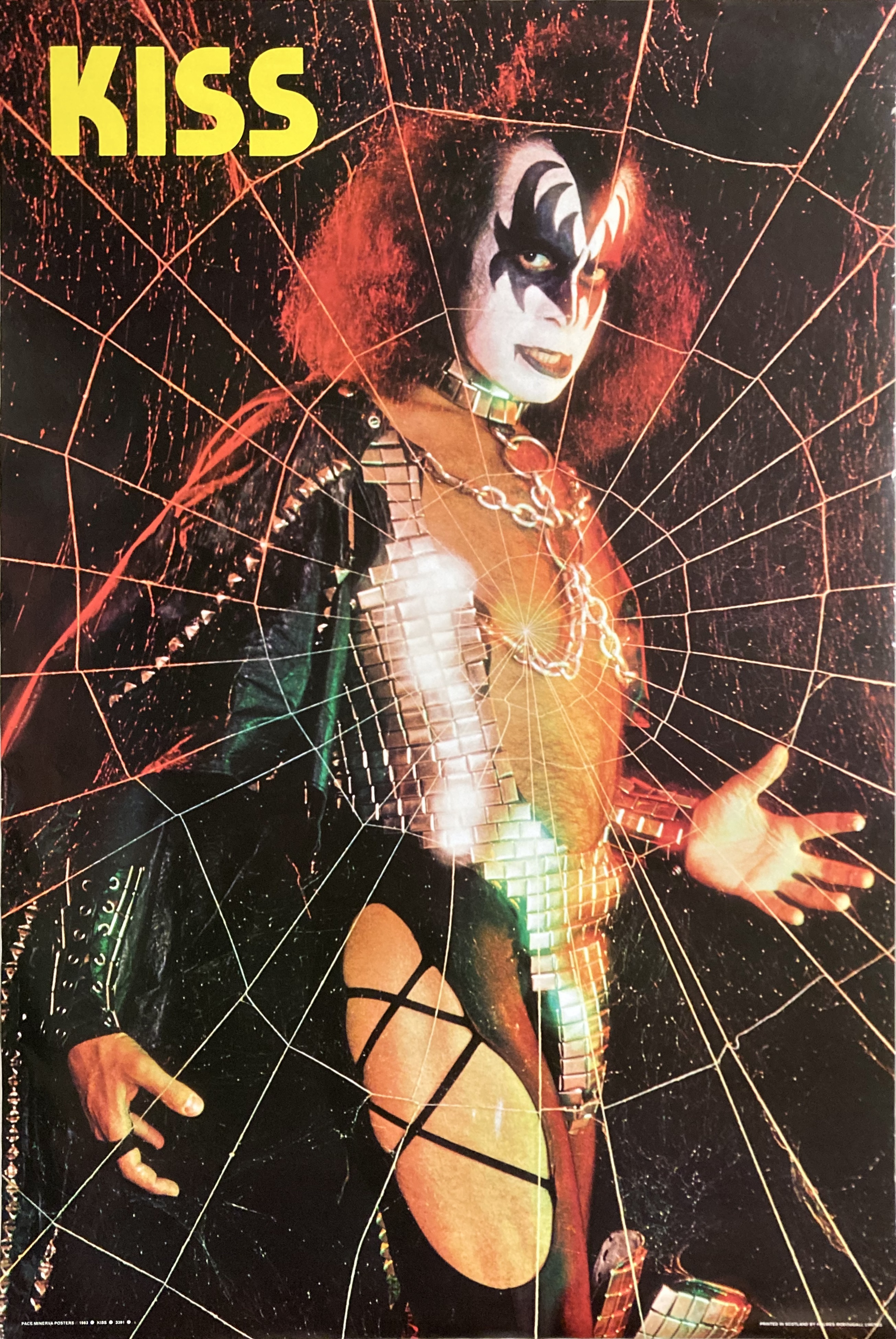 KISS / GENE SIMMONS  (1983) Affisch - 2