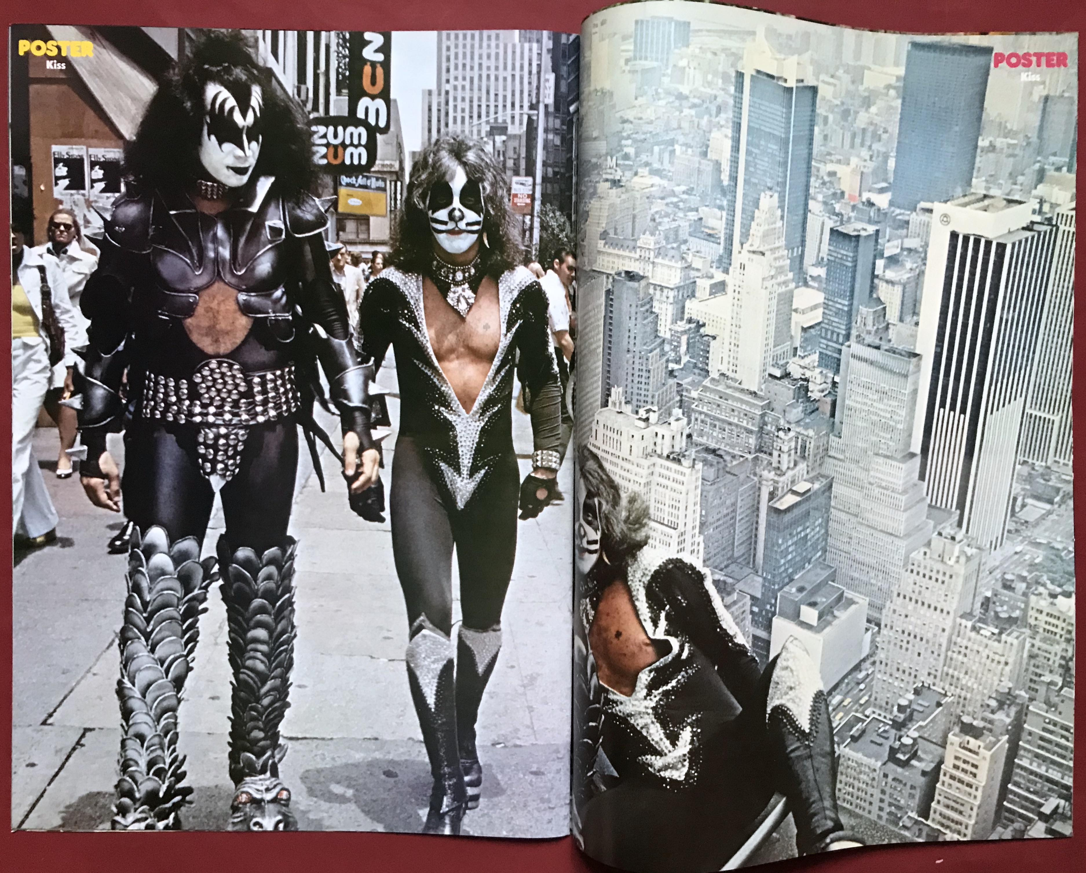 TIDNINGEN POSTER - KISS Special / PAUL omslag "Collectors edition" - 12