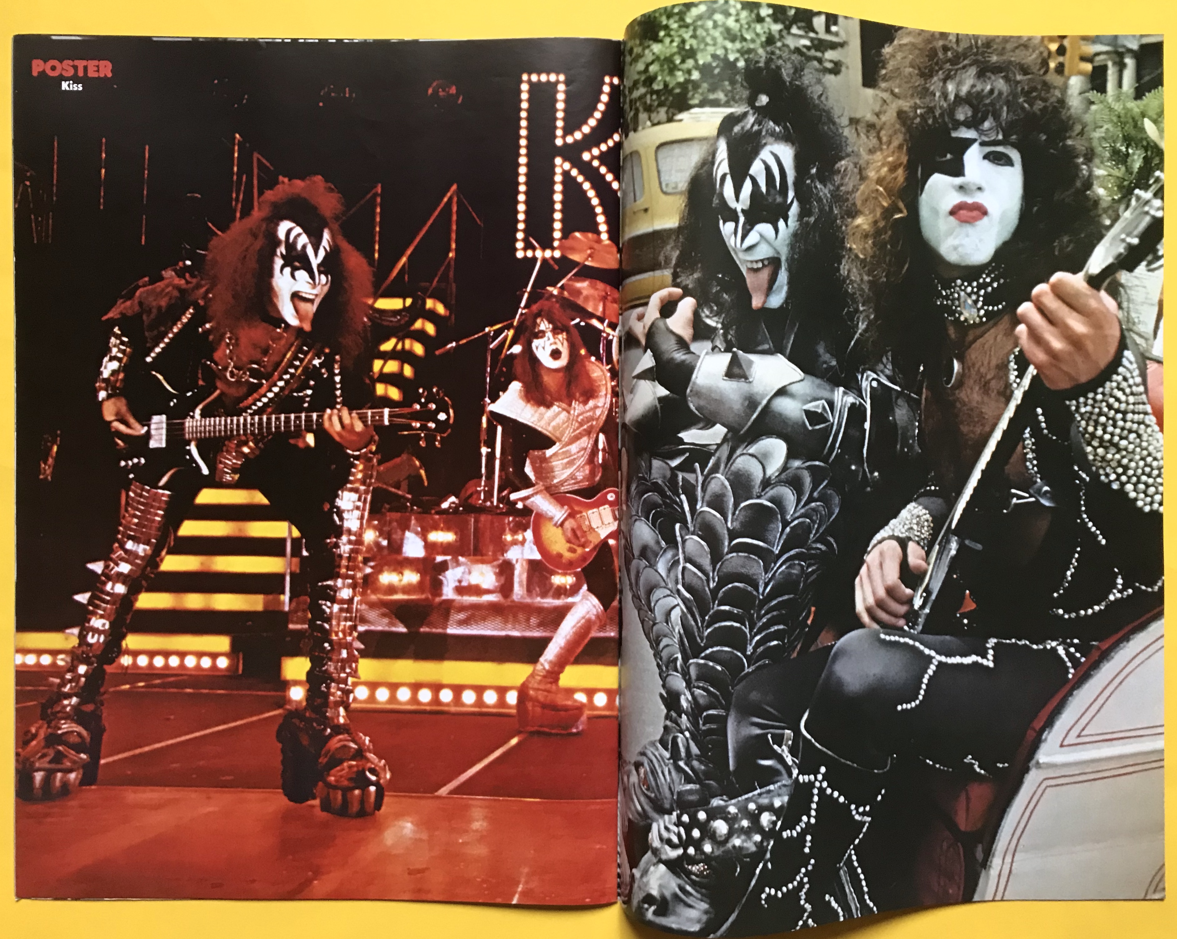 TIDNINGEN POSTER - KISS Special / PAUL omslag "Collectors edition" - 13