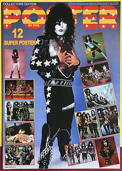 TIDNINGEN POSTER - KISS Special / PAUL omslag "Collectors edition"