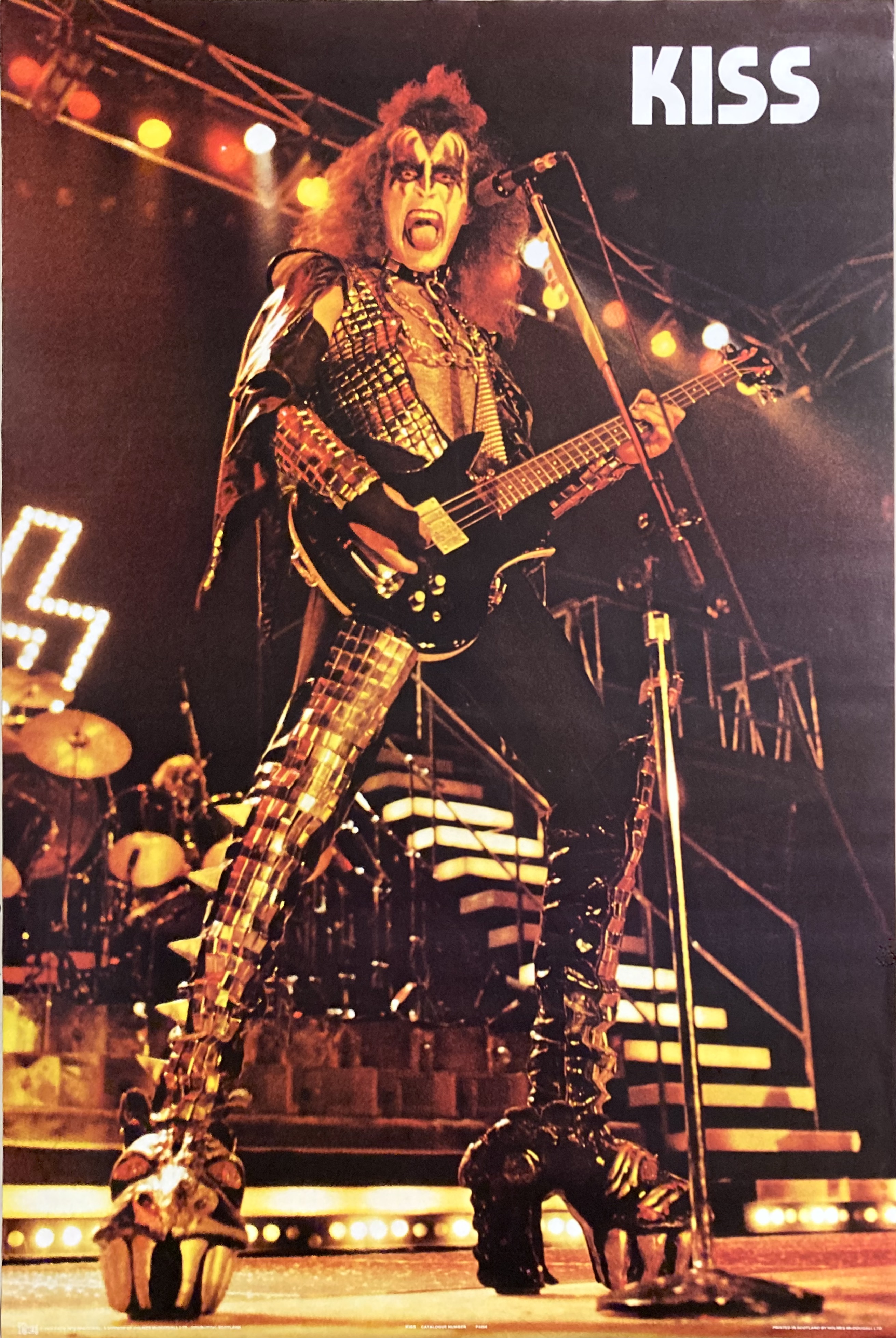 KISS / GENE SIMMONS (1978) Poster - 2