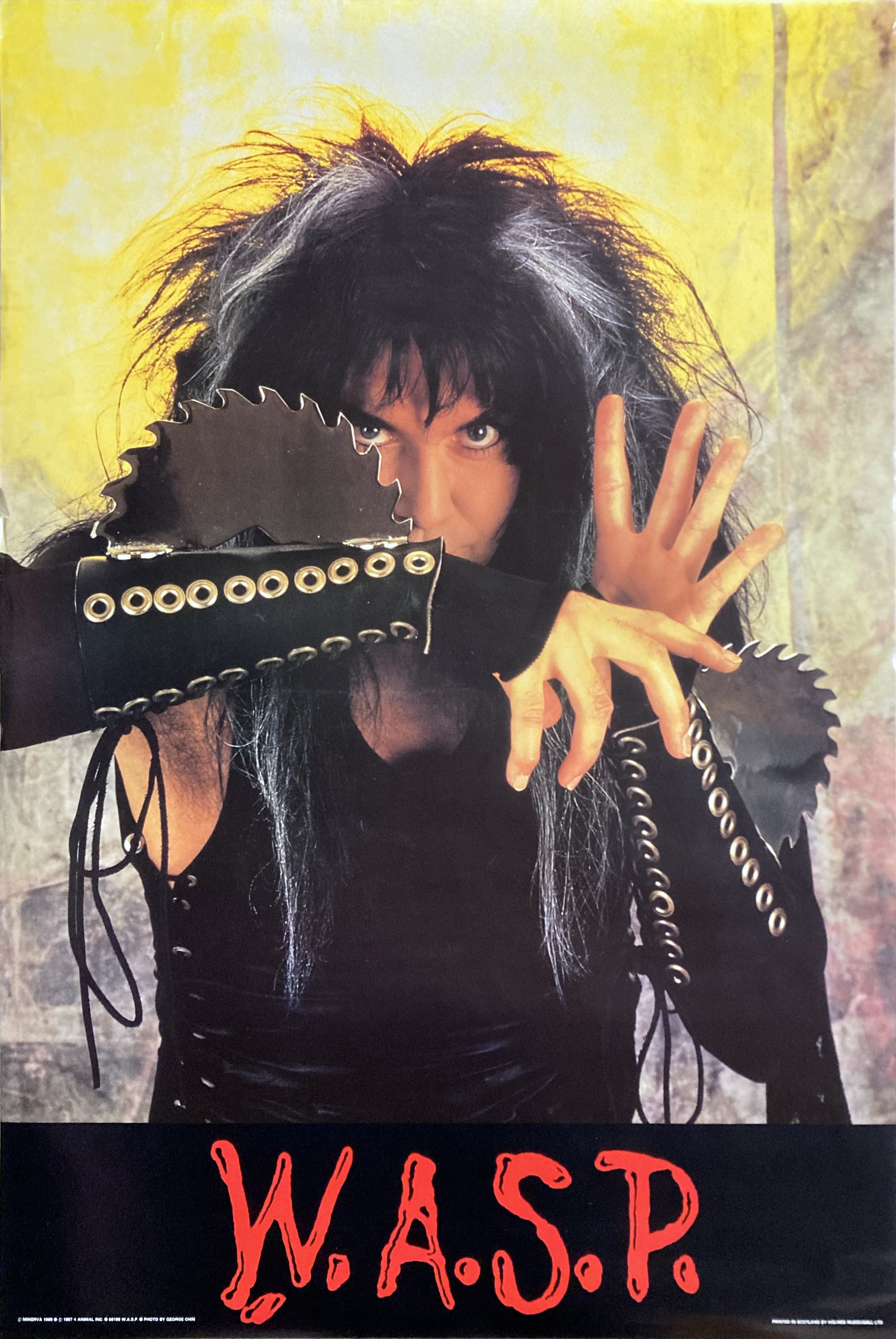 W.A.S.P (1987) Affisch - 2