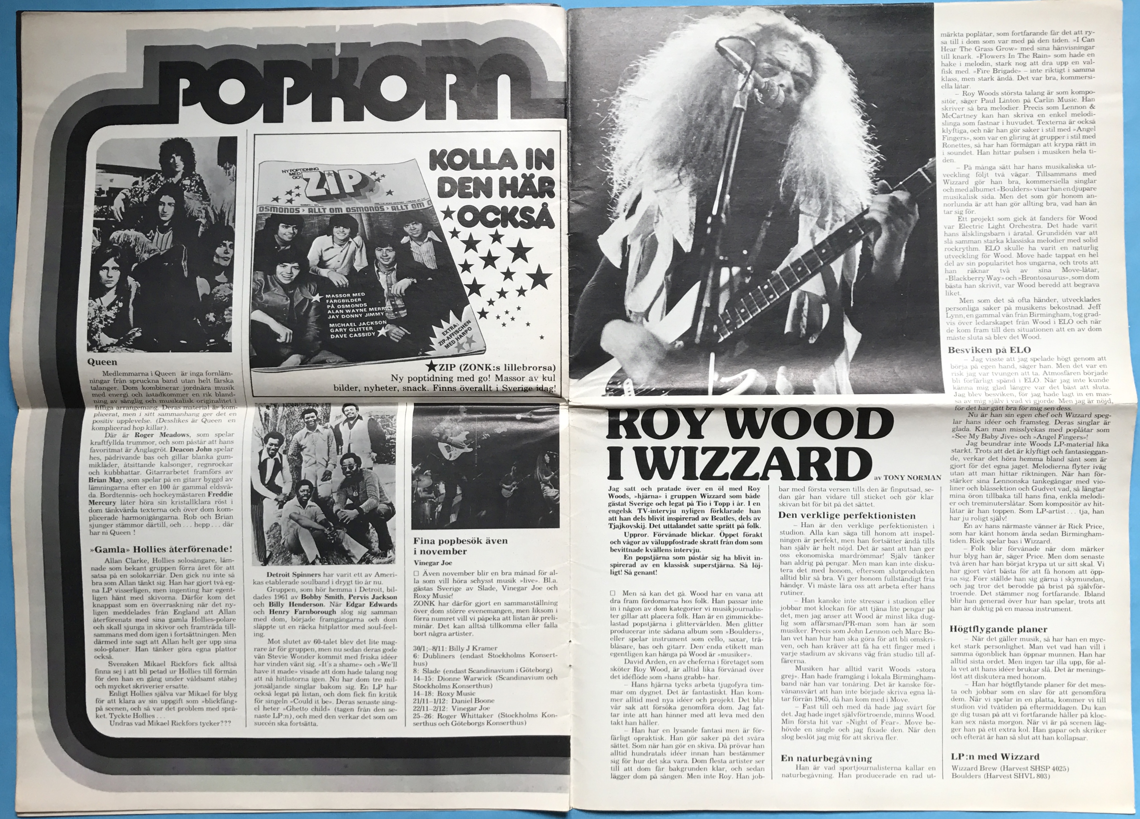ZONK - No 3 1973 MICK JAGGER cover - 4