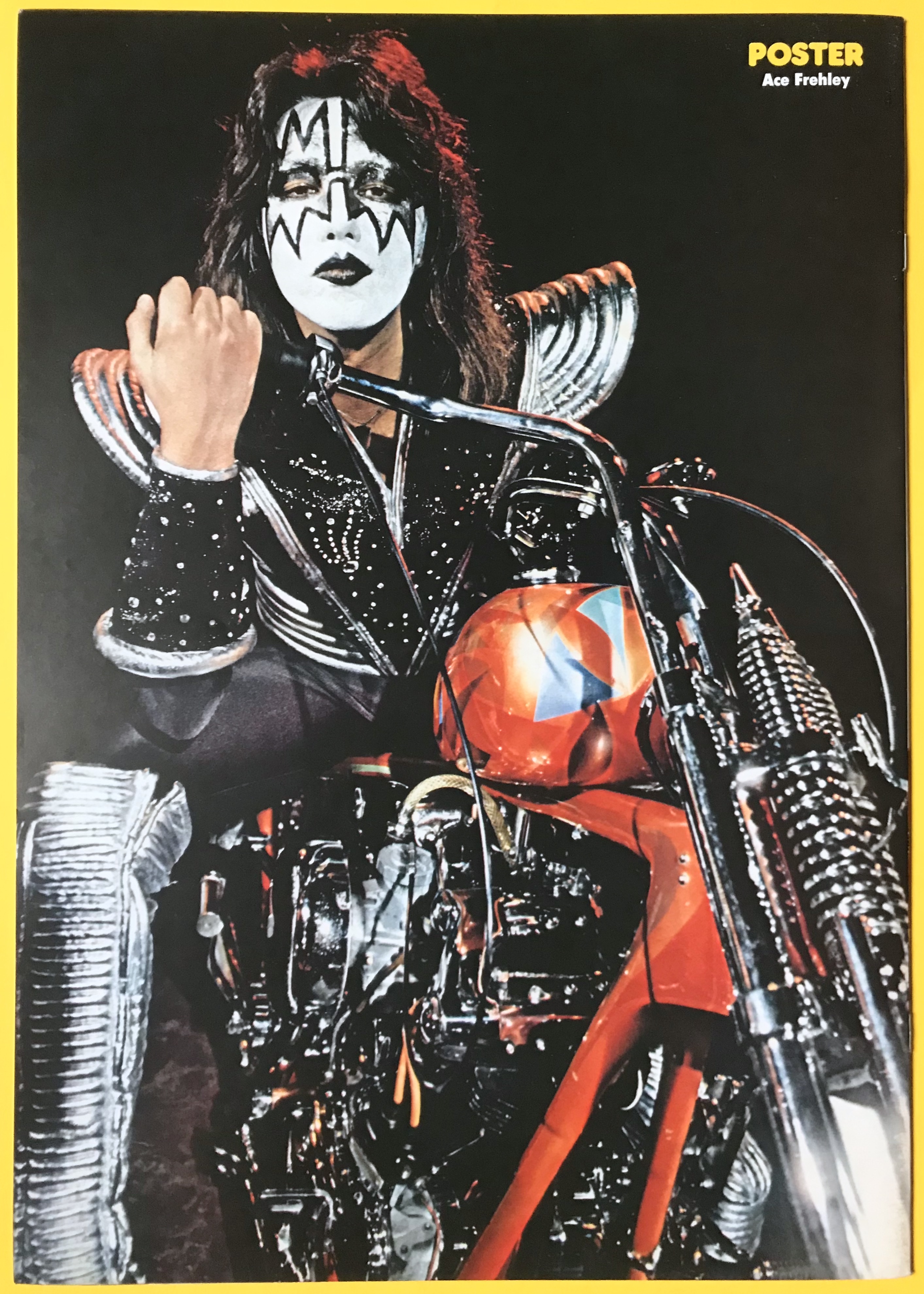 TIDNINGEN POSTER - KISS Special / ACE omslag "Collectors edition" - 2