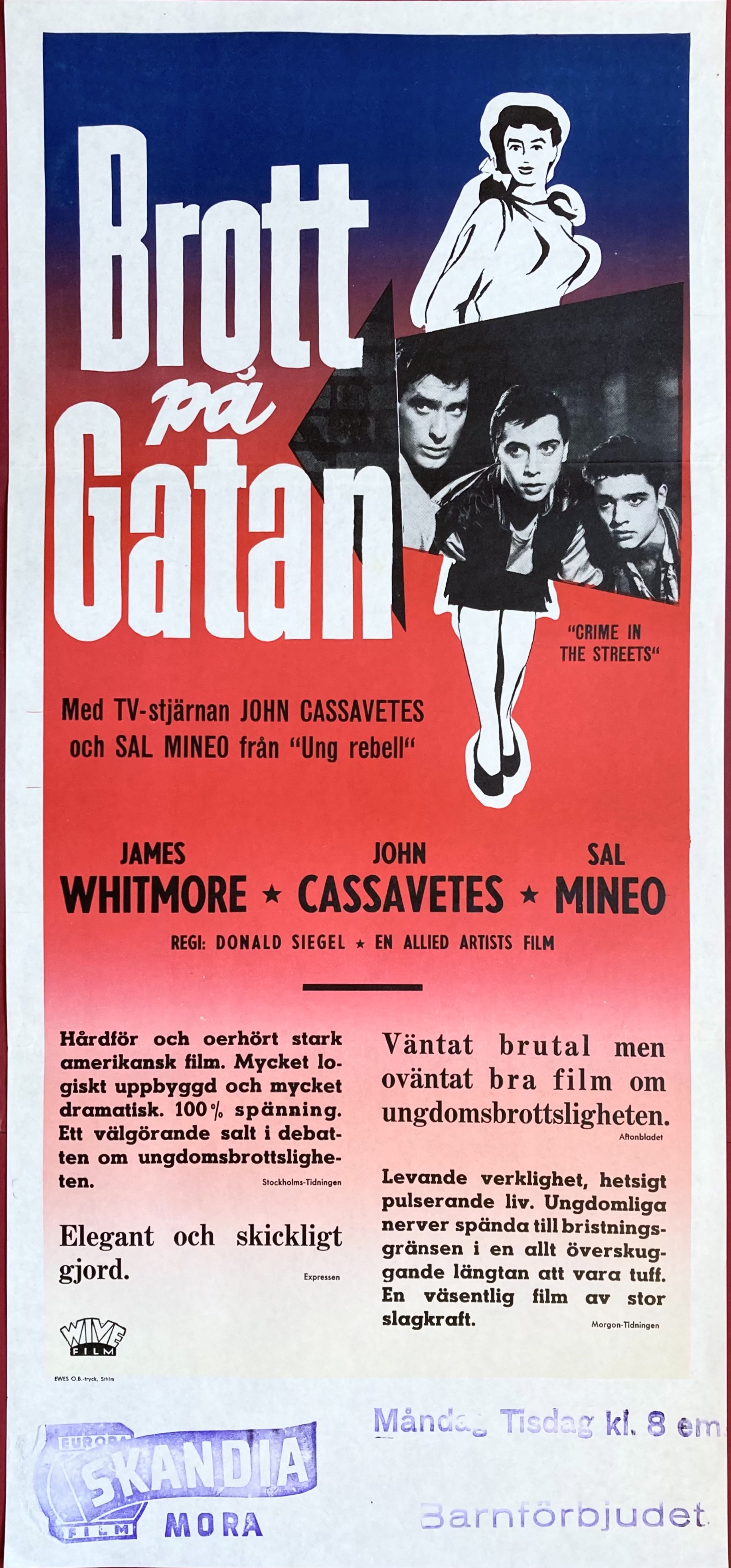 CRIME IN THE STREETS (1956)