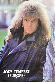 EUROPE / JOEY TEMPEST (1987) Affisch