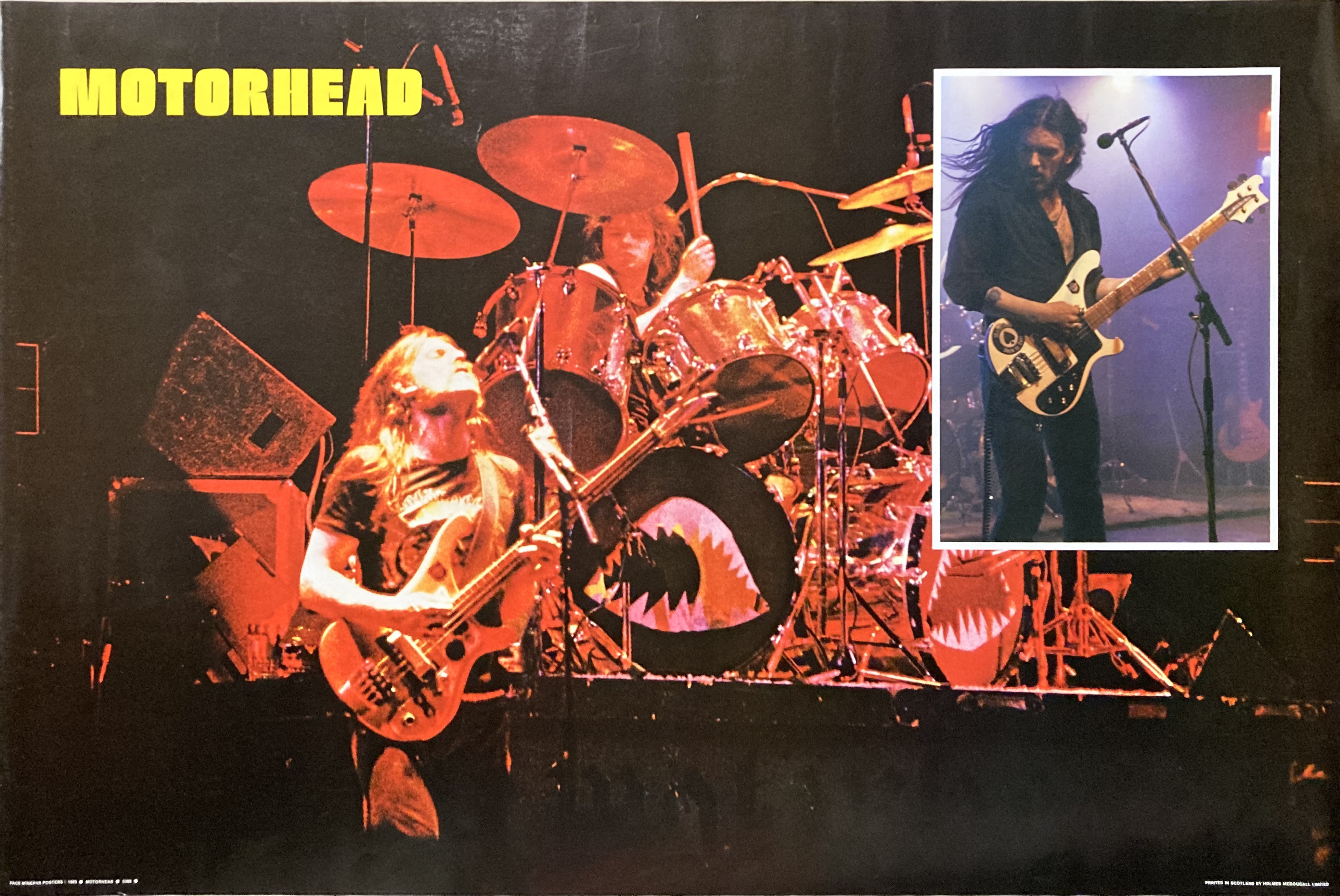 MOTÖRHEAD Live (1983) Poster