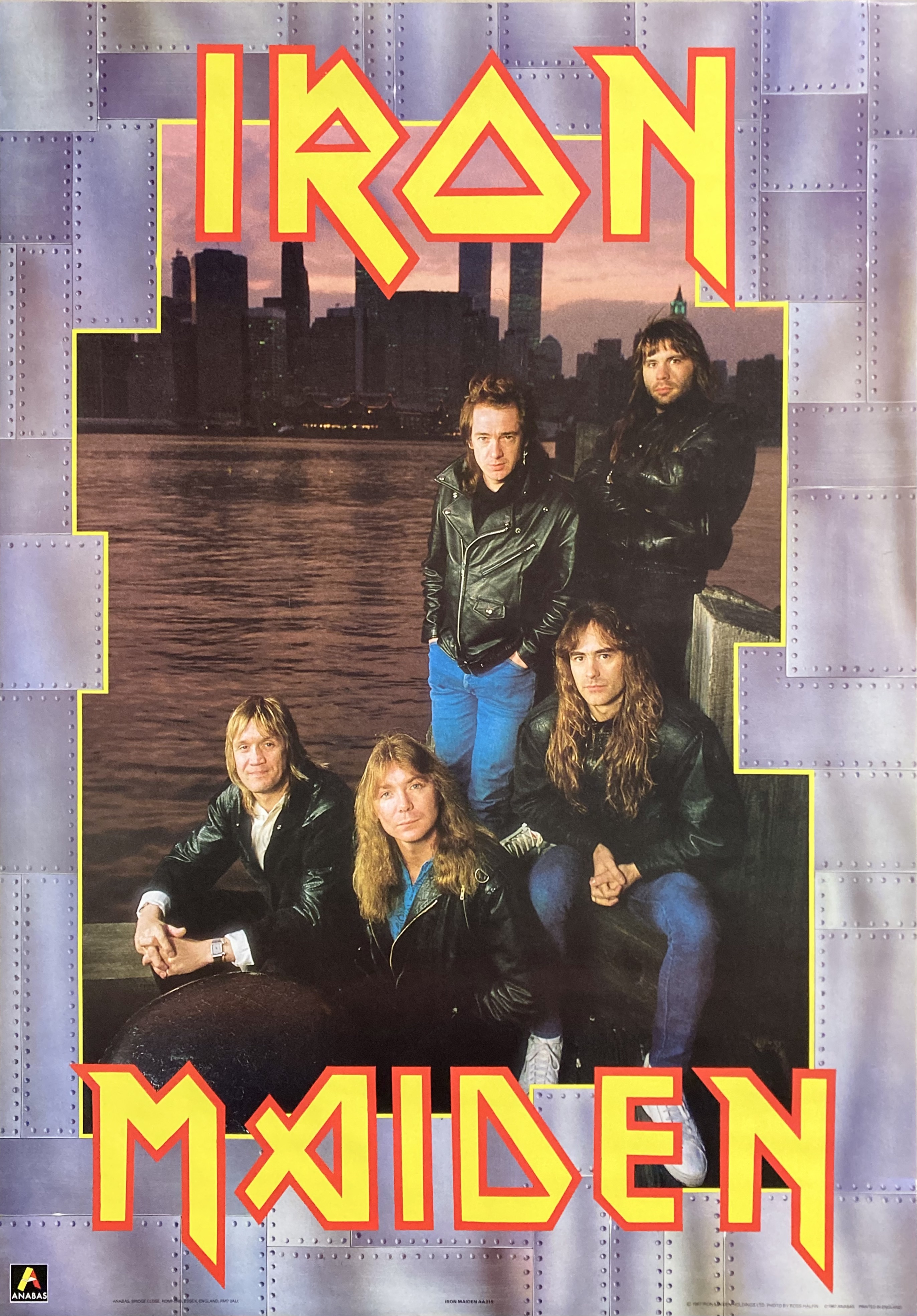 IRON MAIDEN (1987) Poster - 2