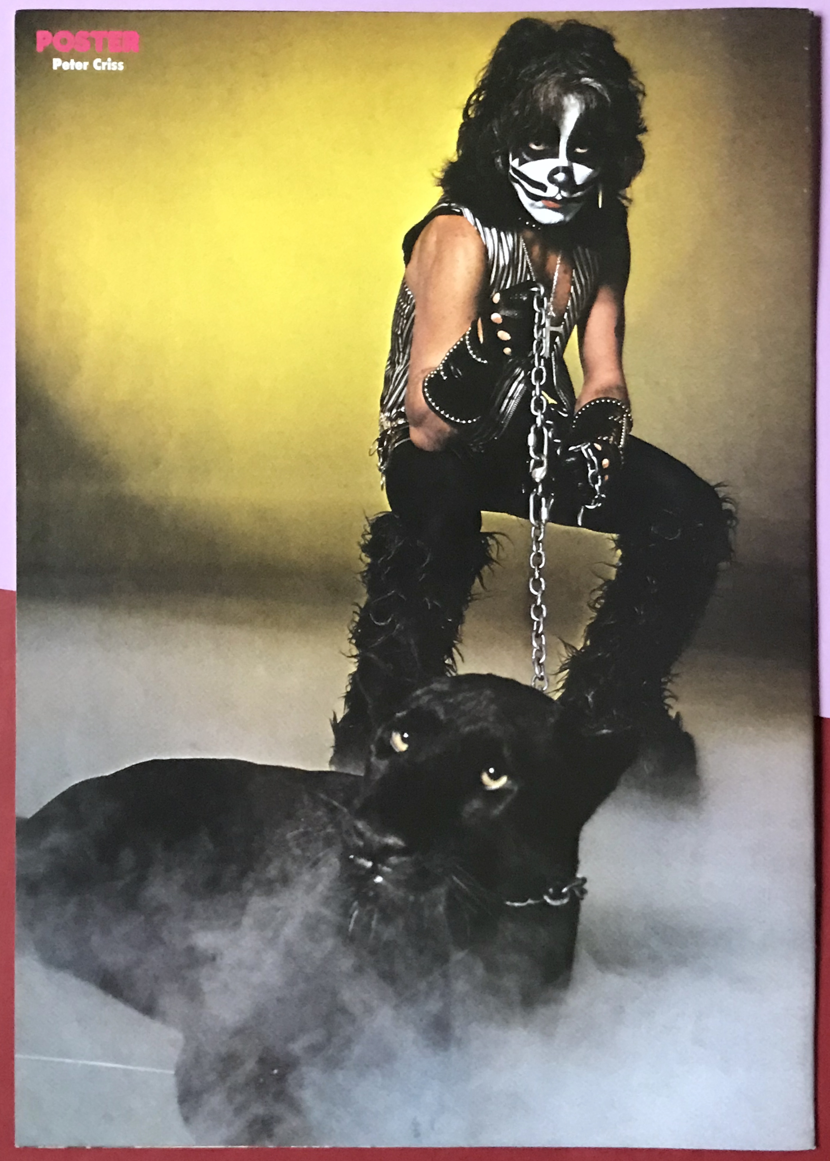 TIDNINGEN POSTER - KISS Special / PETER omslag "Collectors edition" - 2