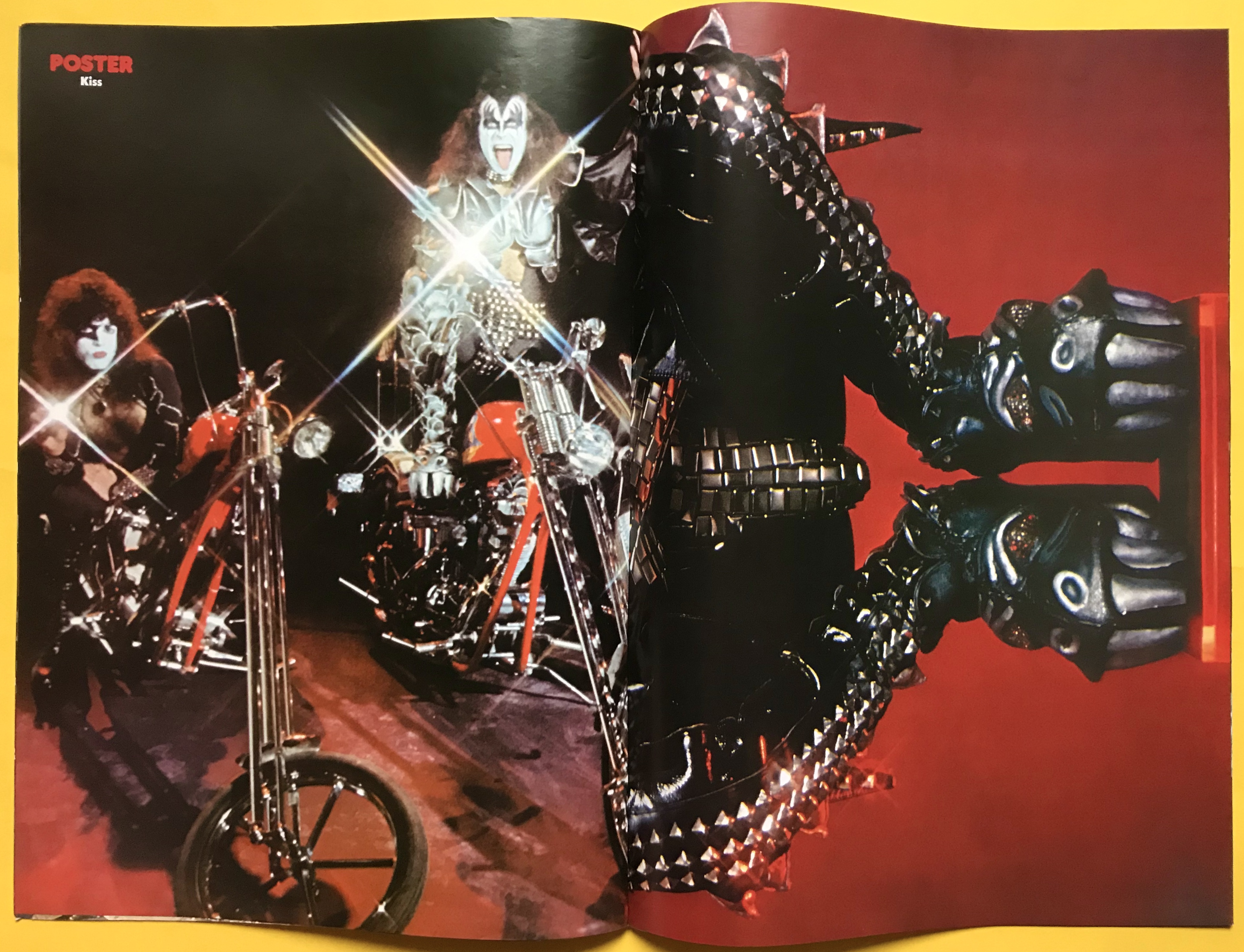 TIDNINGEN POSTER - KISS Special / PETER omslag "Collectors edition" - 9