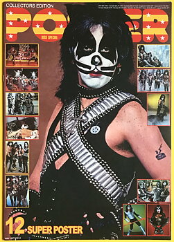 TIDNINGEN POSTER - KISS Special / PETER omslag "Collectors edition"