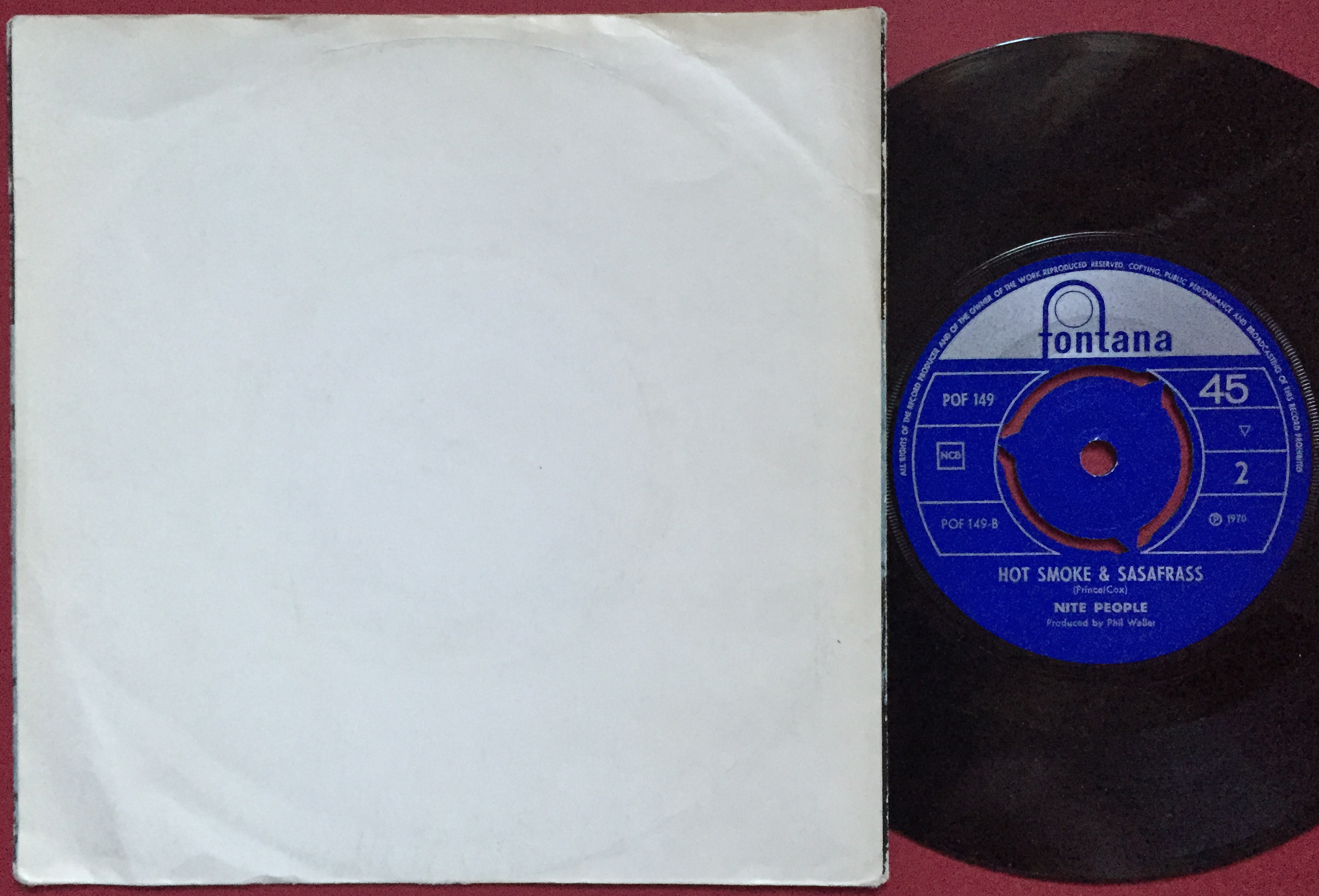 NITE PEOPLE - Love, love, love Rare Norway PS 1970 - 2