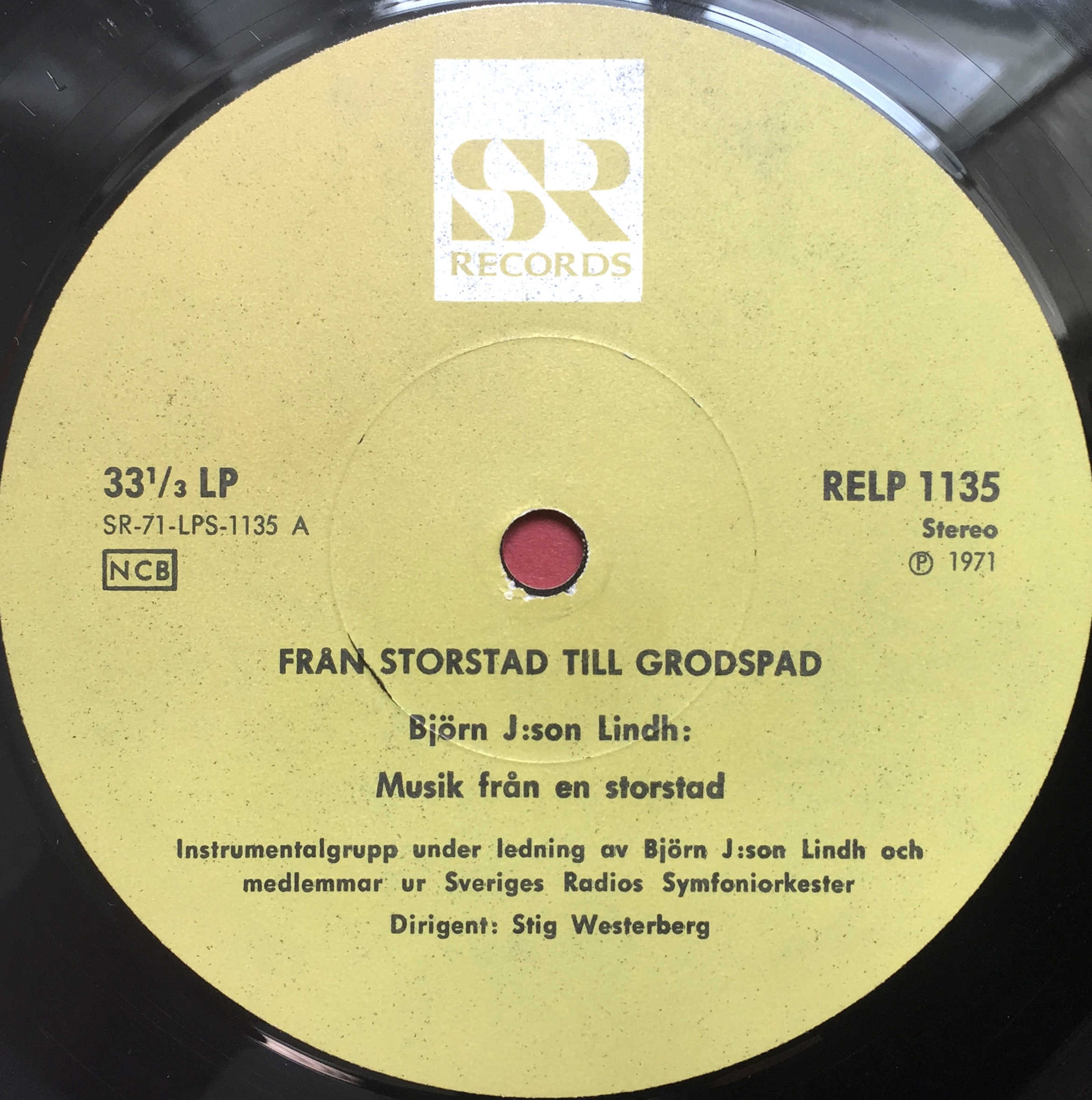 BJÖRN J:SON LINDH - Från storstad till grodspad Swe-orig LP 1967 - 3