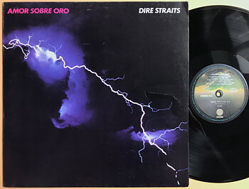 DIRE STRAITS - "Amor sobre oro" Argentina-orig LP 1982