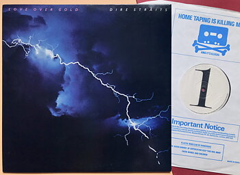 DIRE STRAITS - Love over gold UK-orig TEST PRESSING LP 1982