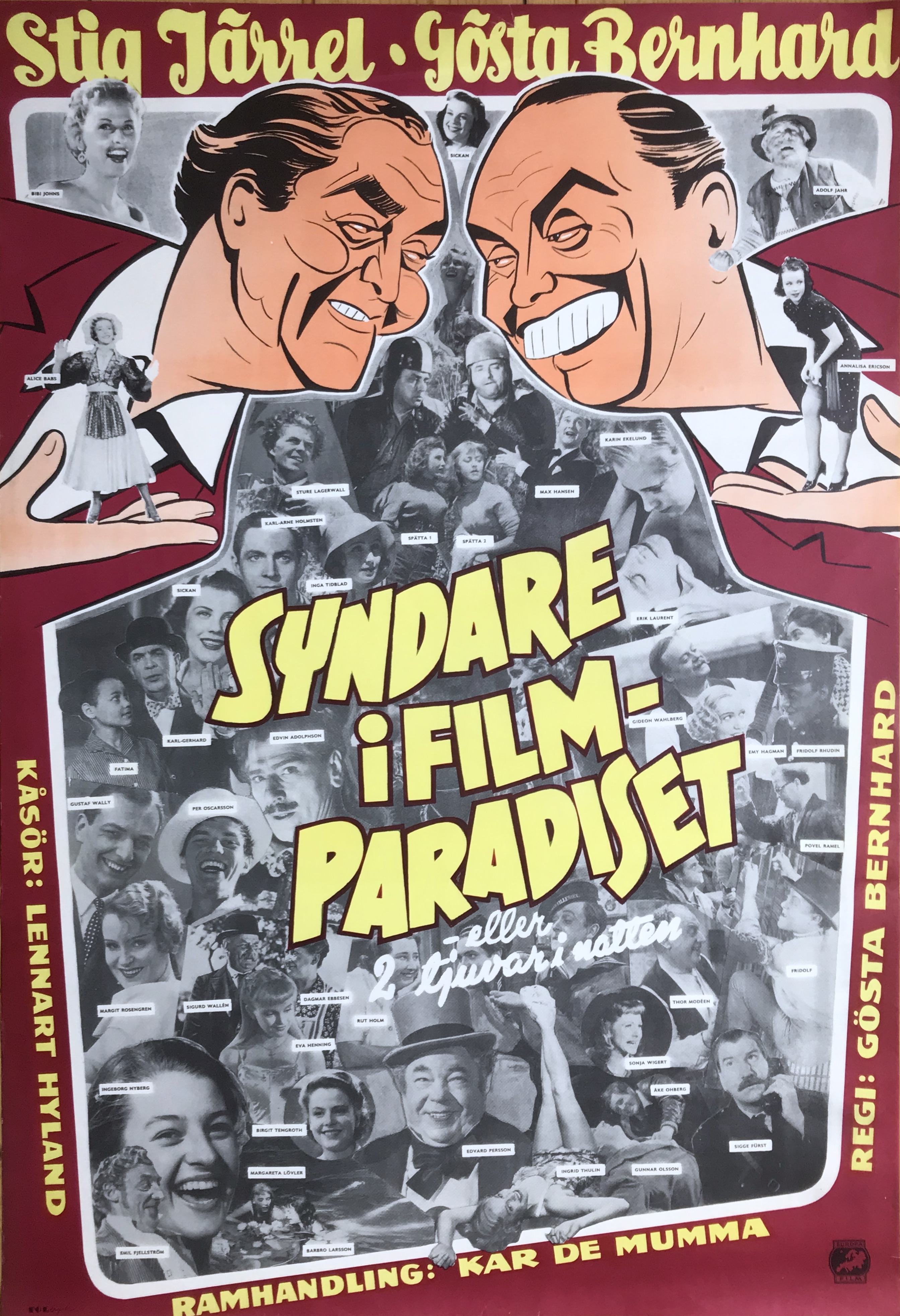 SYNDARE I FILMPARADISET (1955)