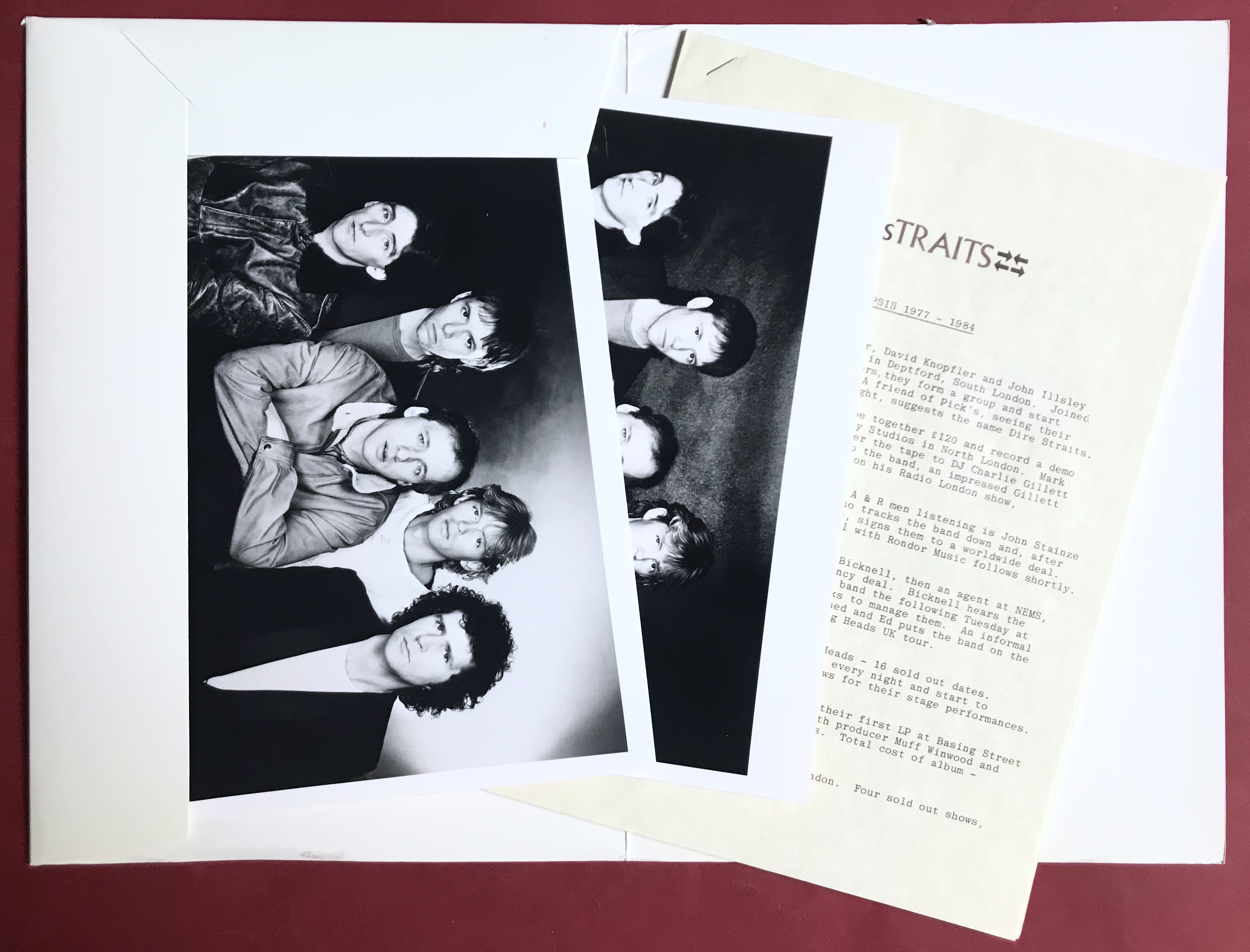 DIRE STRAITS - Alchemy UK-orig 2LP 1984 + PROMO PRESS KIT - 7