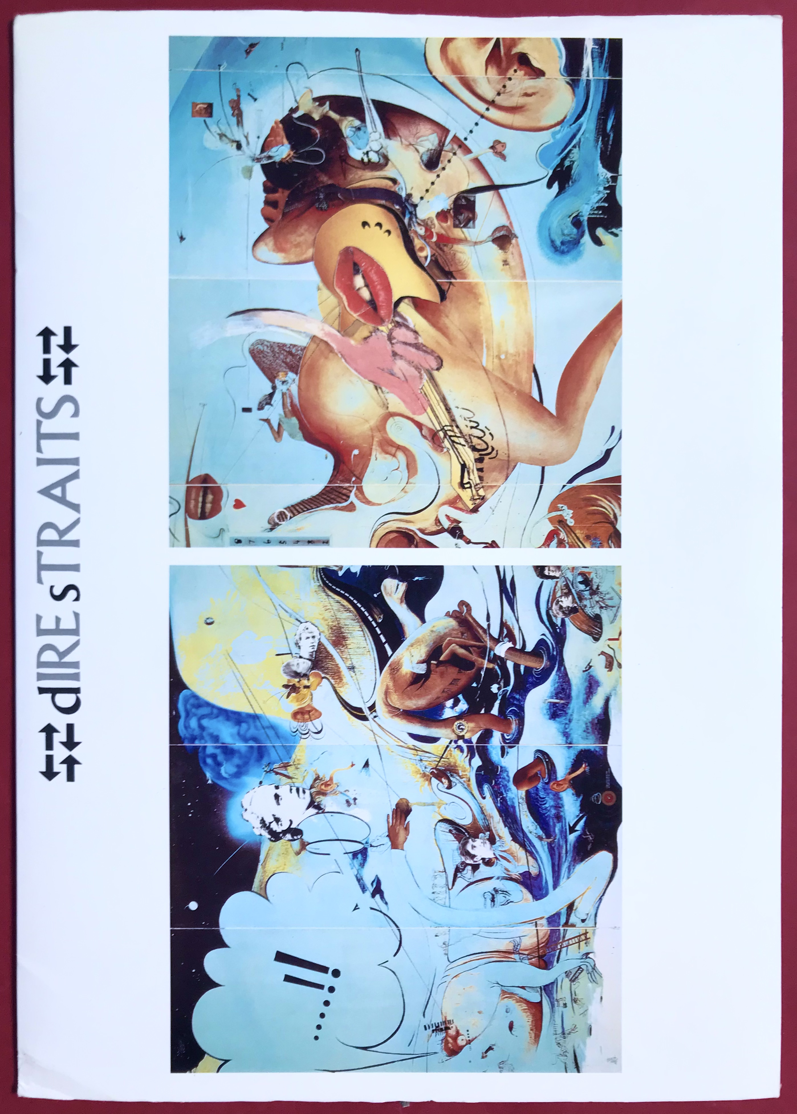 DIRE STRAITS - Alchemy UK-orig 2LP 1984 + PROMO PRESS KIT - 6