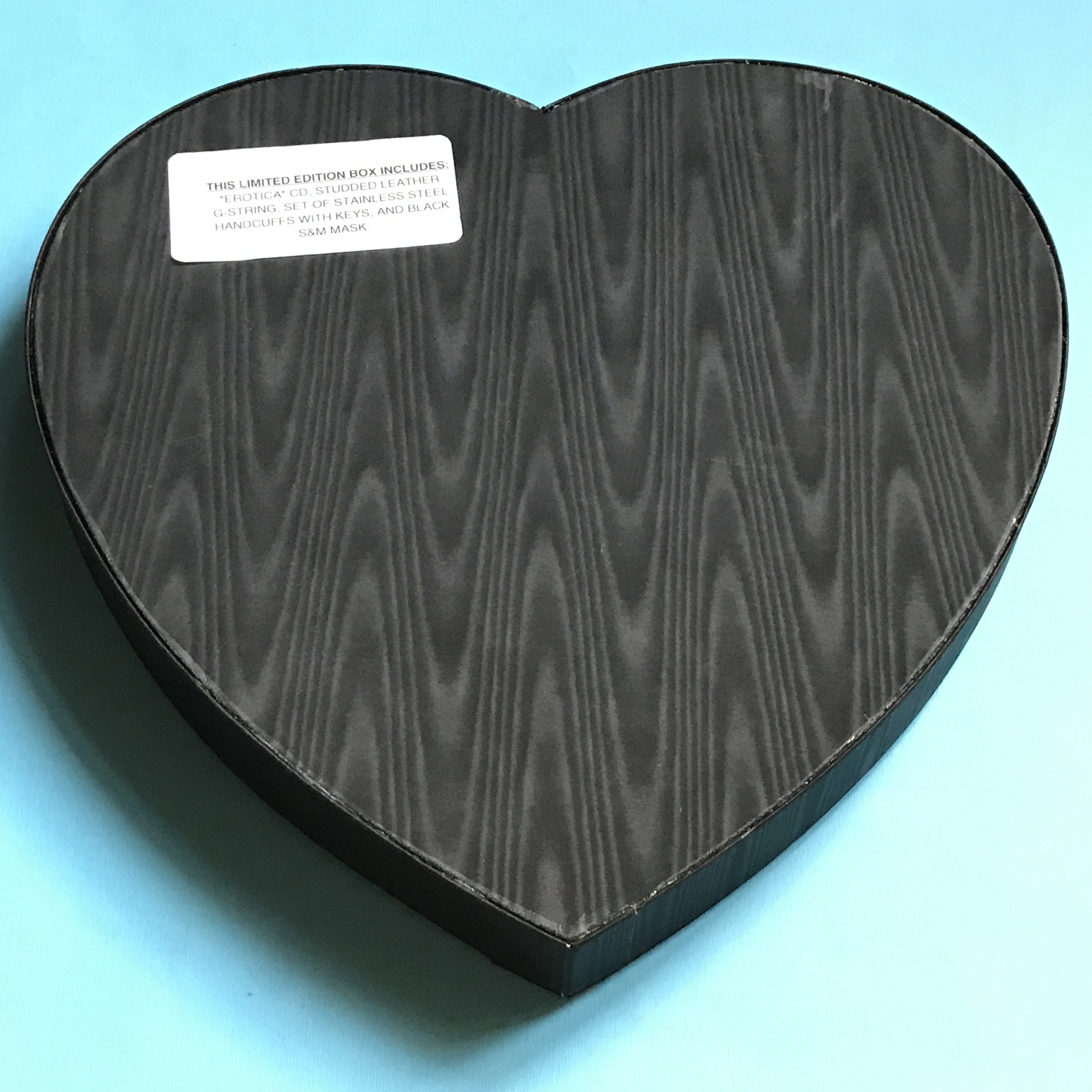 MADONNA - Erotica Heartshaped S&M Sexy CD Box set 1992 - 2