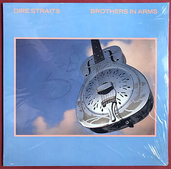 DIRE STRAITS - Brothers in arms Canada-orig LP 1985 OÖPPNAD!