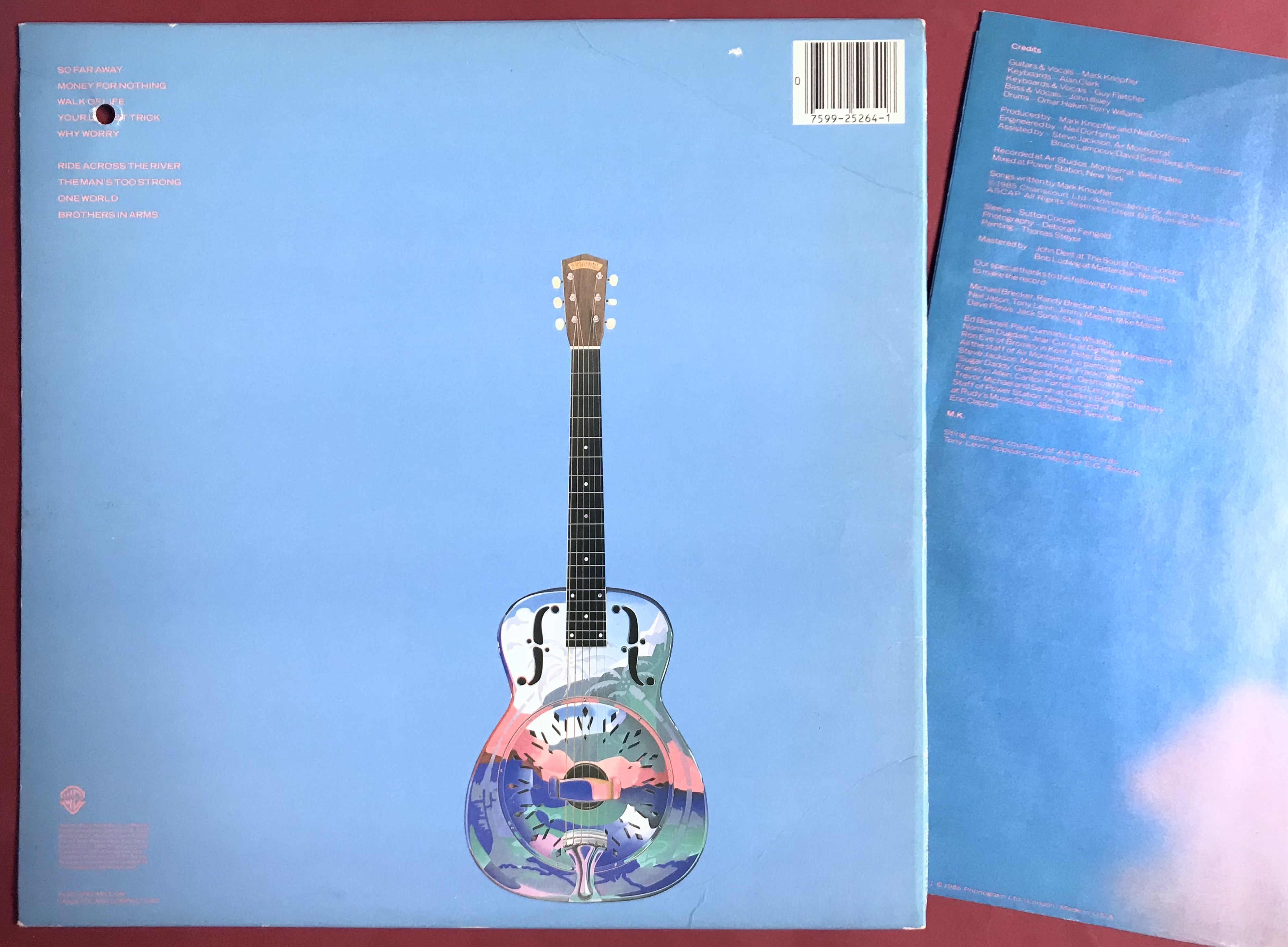 DIRE STRAITS - Brothers in arms SIGNED US-orig LP 1985 - 3