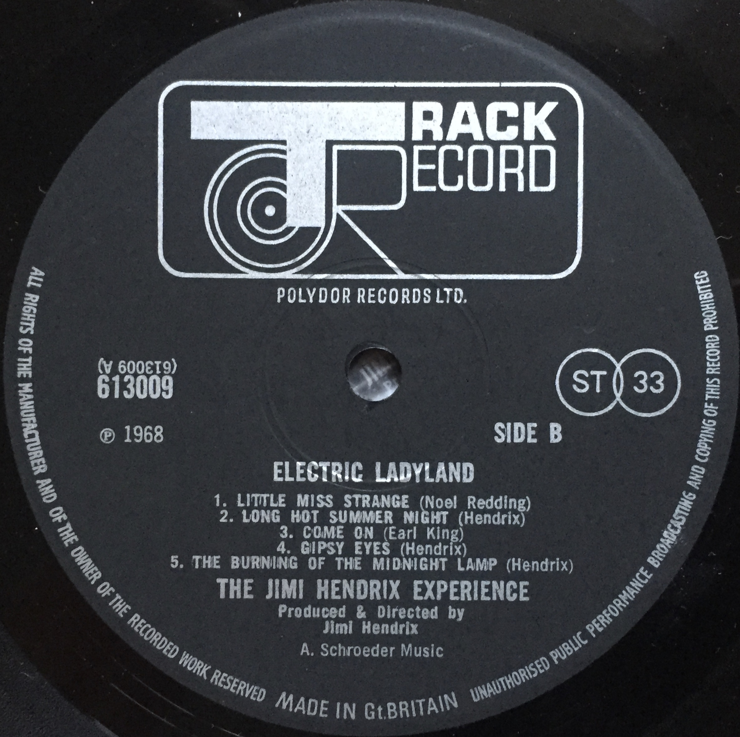JIMI HENDRIX - Electric ladyland UK-orig Track 2LP 1968 - 8