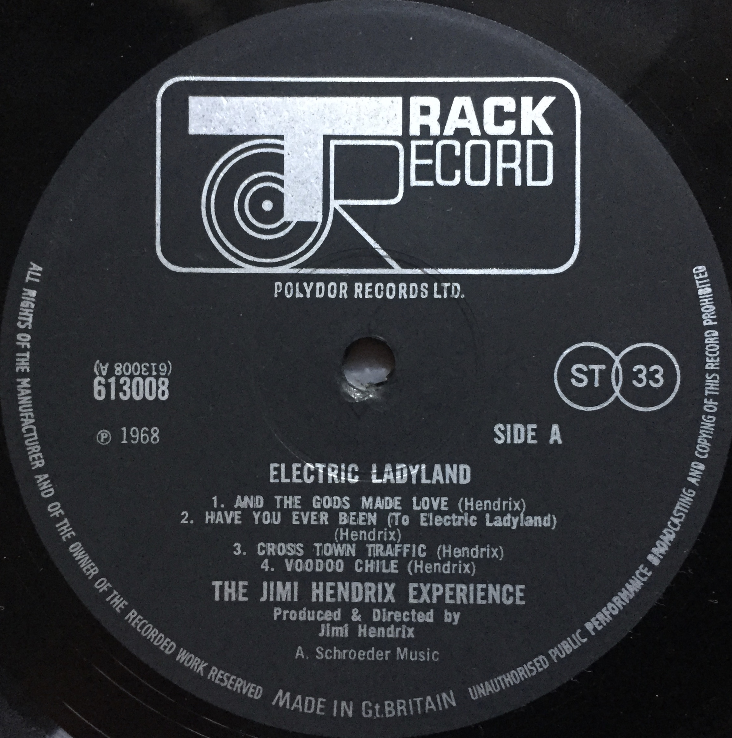 JIMI HENDRIX - Electric ladyland UK-orig Track 2LP 1968 - 6