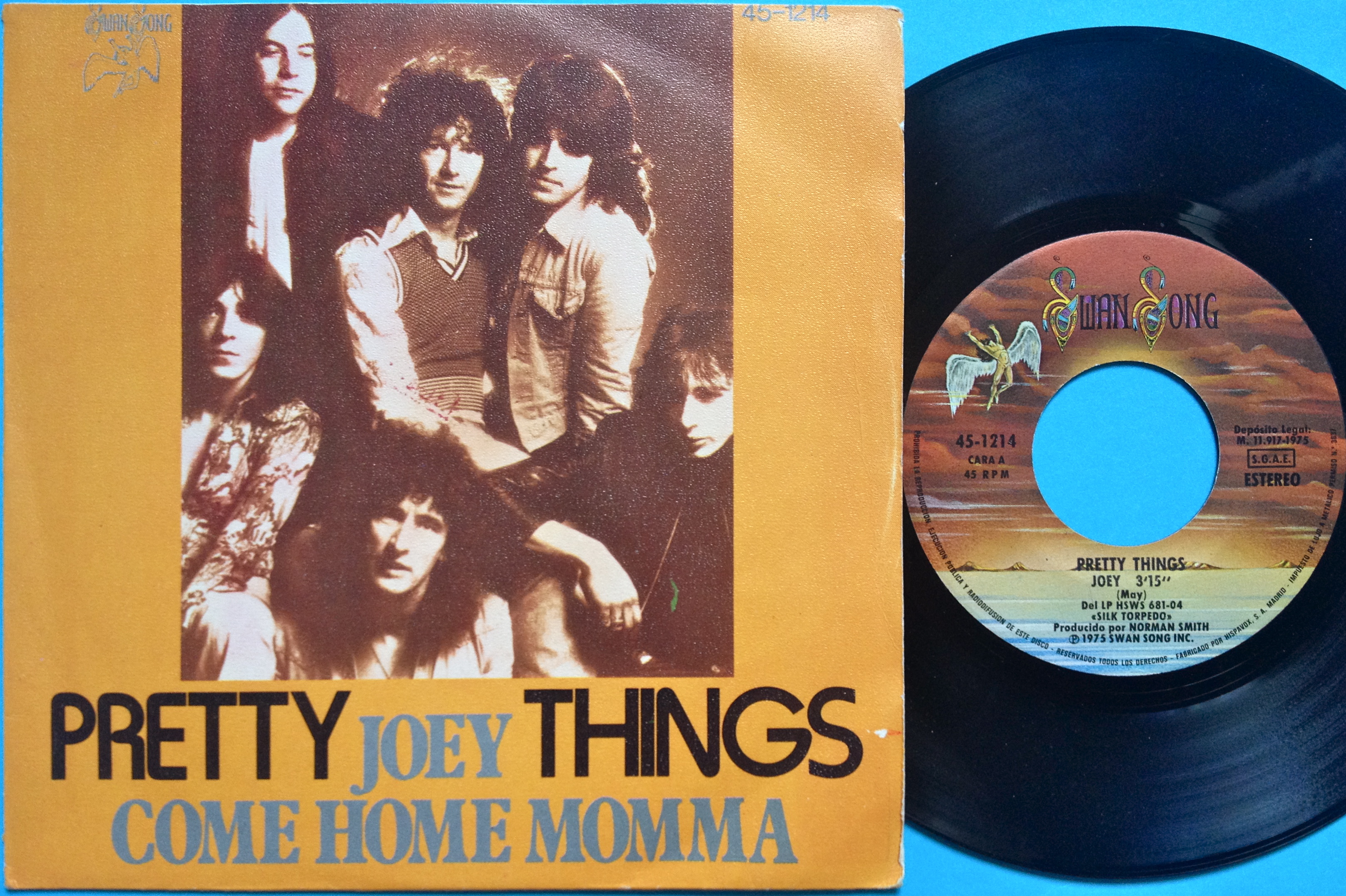 PRETTY THINGS - Joey Spanish PS 1975