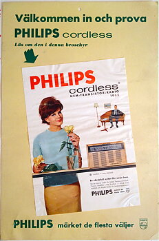 PHILIPS cordless transistor radio 1962