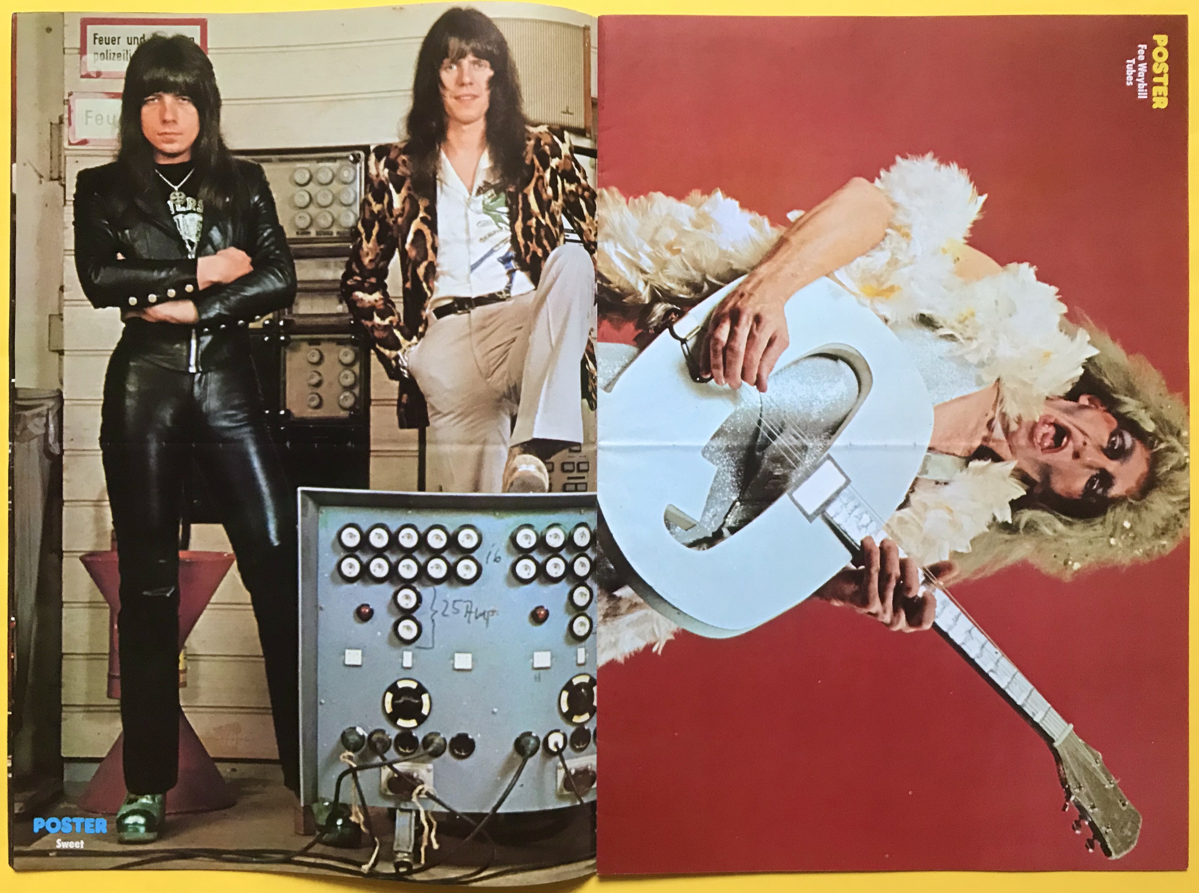 TIDNINGEN POSTER - Nr 9 1975 ABBA / Frida omslag - 5