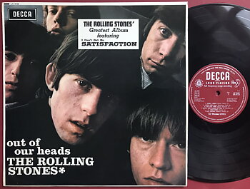 ROLLING STONES - Out of our heads UK-orig Mono EXPORT LP 1965