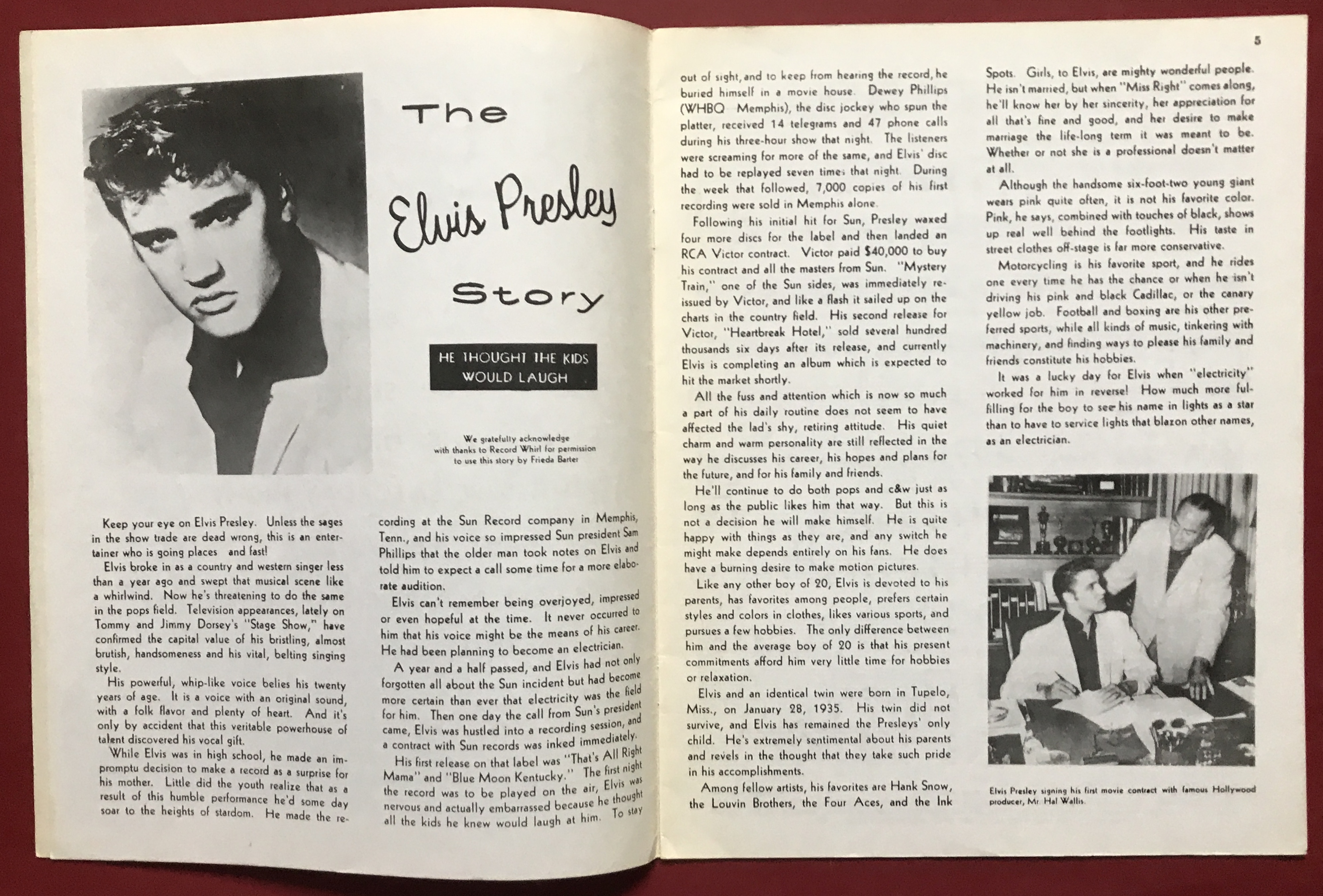 ELVIS PRESLEY - Album of Juke Box favorites US Sheet music - 4