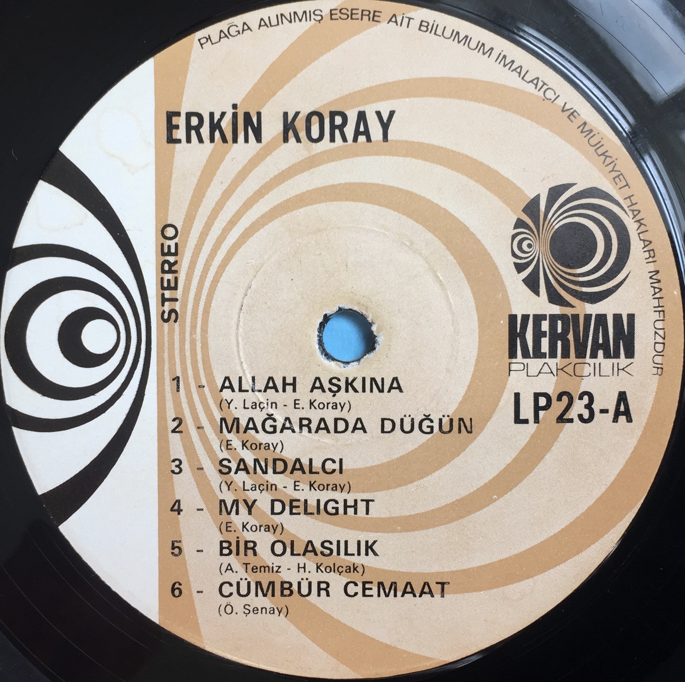 ERKIN KORAY - Tutkusu Turkey-orig LP 1977 - 4