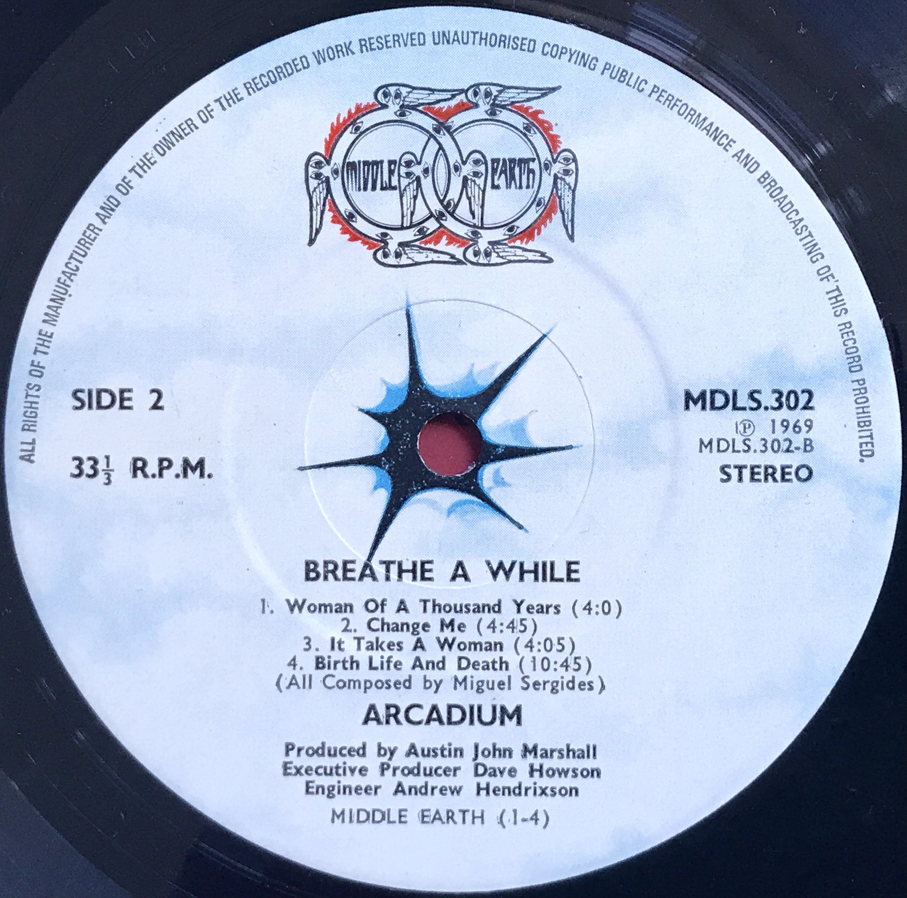 ARCADIUM - Breathe awhile UK-orig LP 1969 - 4