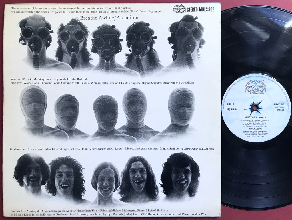 ARCADIUM - Breathe awhile UK-orig LP 1969 - 2